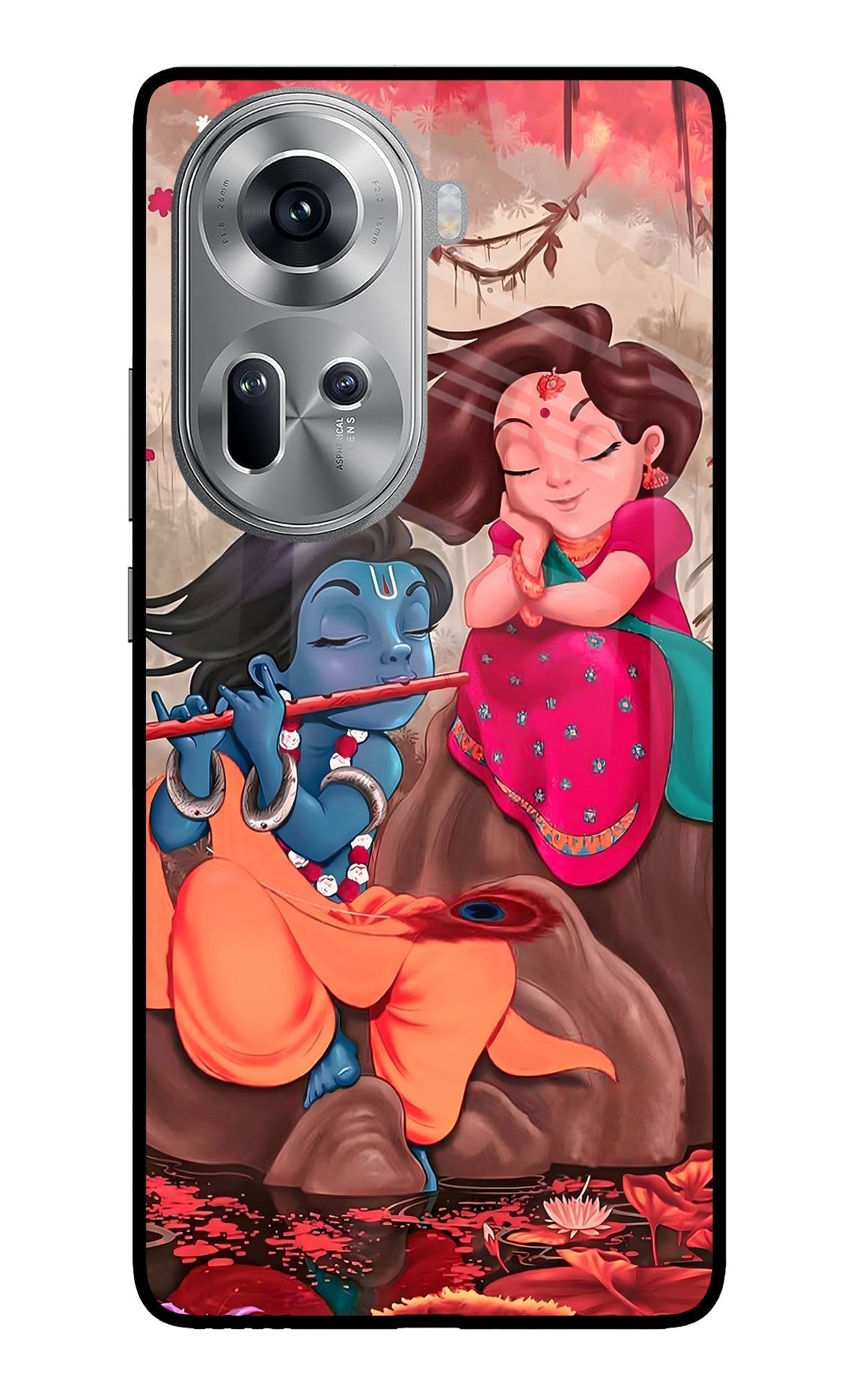 Radhe Krishna Case for Oppo Reno11