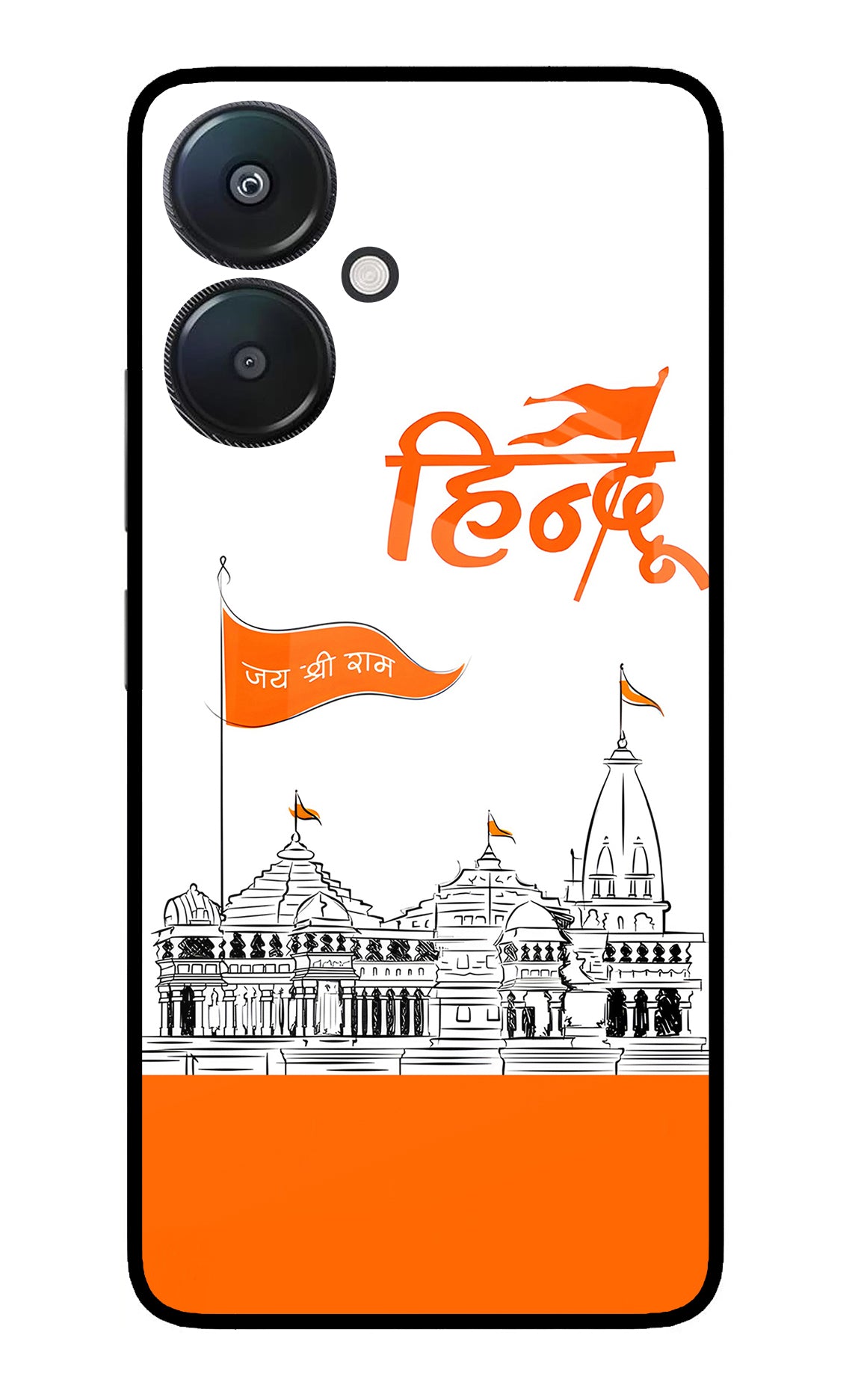 Jai Shree Ram Hindu Case for Redmi 13C 5G