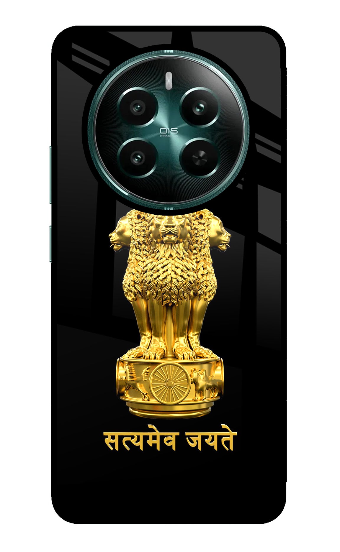 Satyamev Jayate Golden Case for Realme P1 5G