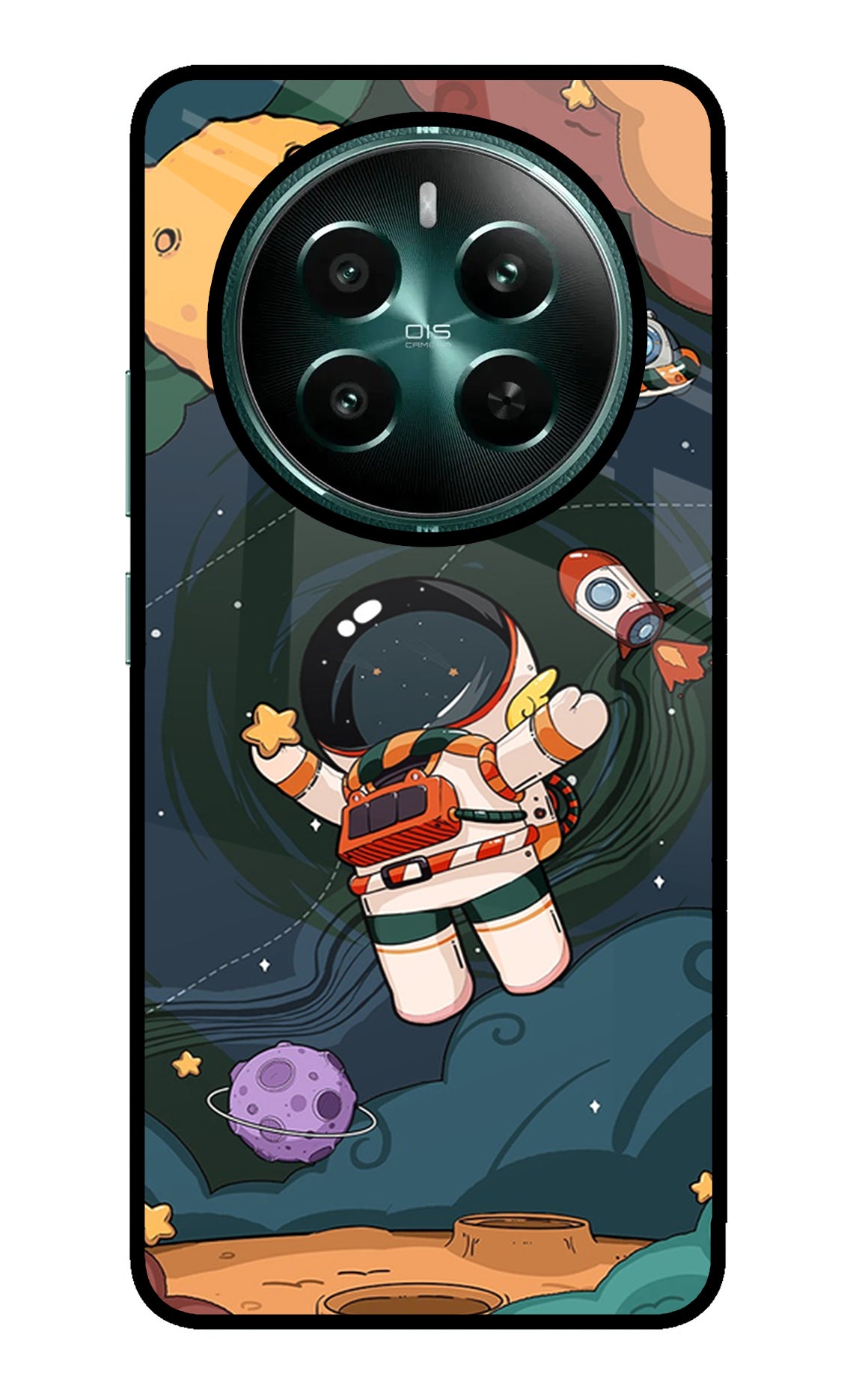 Cartoon Astronaut Case for Realme P1 5G