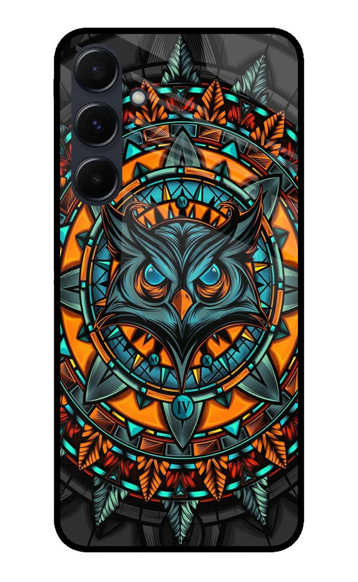 Angry Owl Art Case for Samsung A35 5G