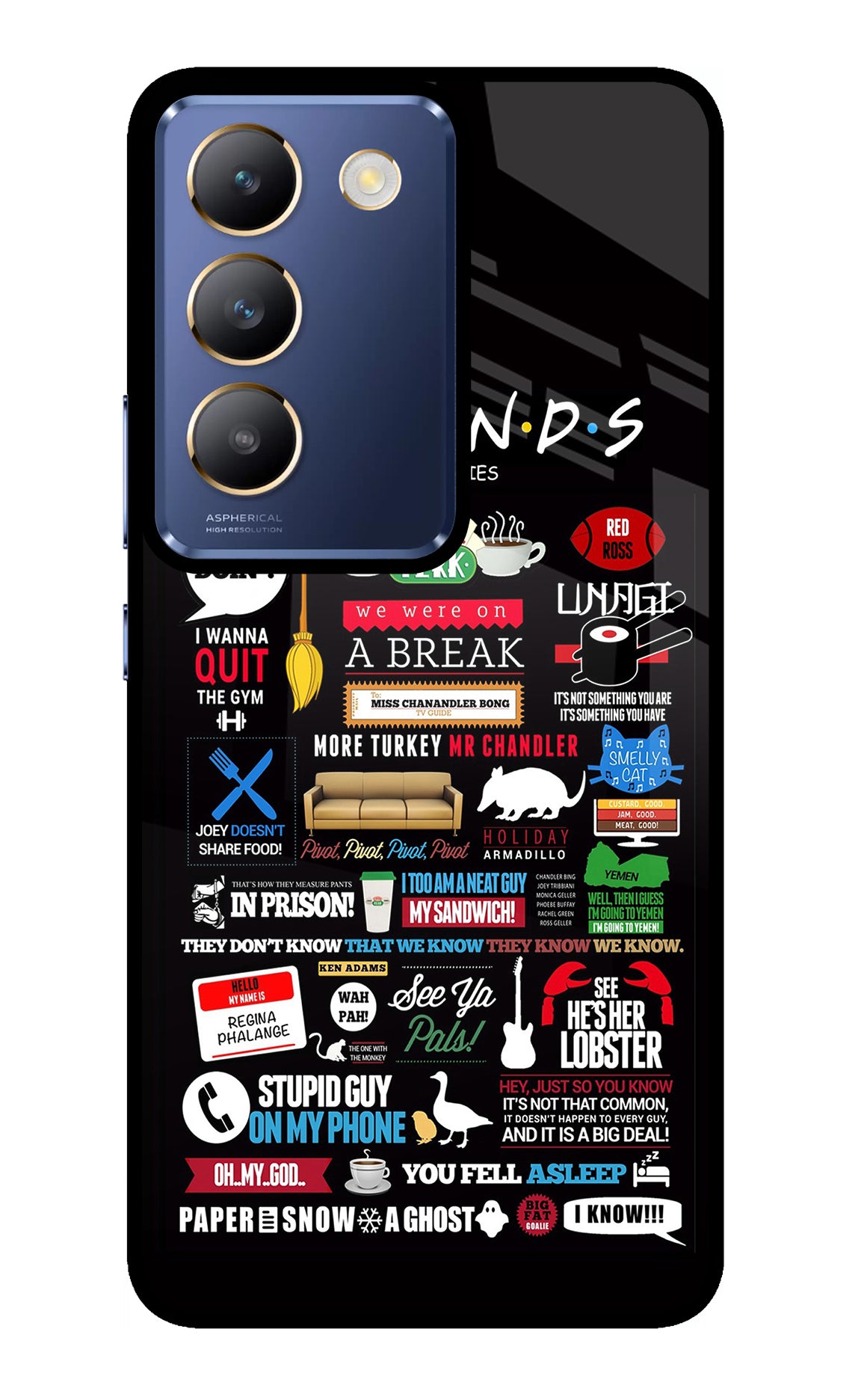 FRIENDS Case for Vivo Y200E 5G/T3 5G