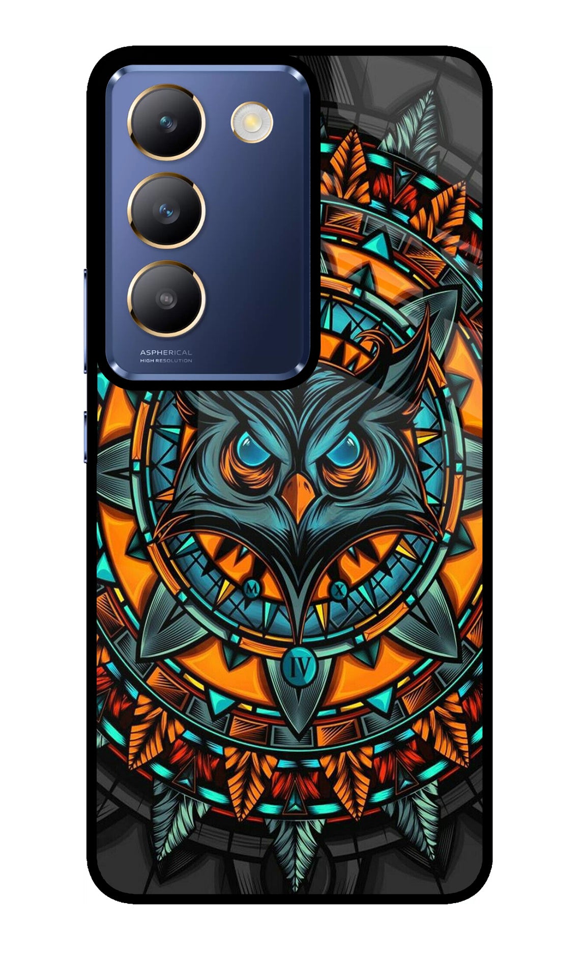 Angry Owl Art Case for Vivo Y200E 5G/T3 5G