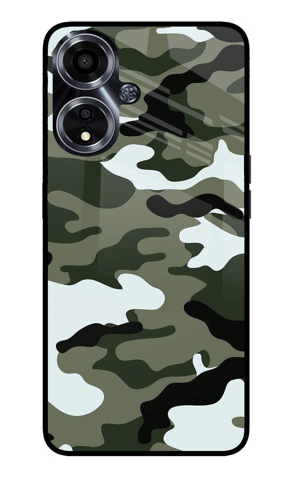 Camouflage Case for Oppo A59 5G