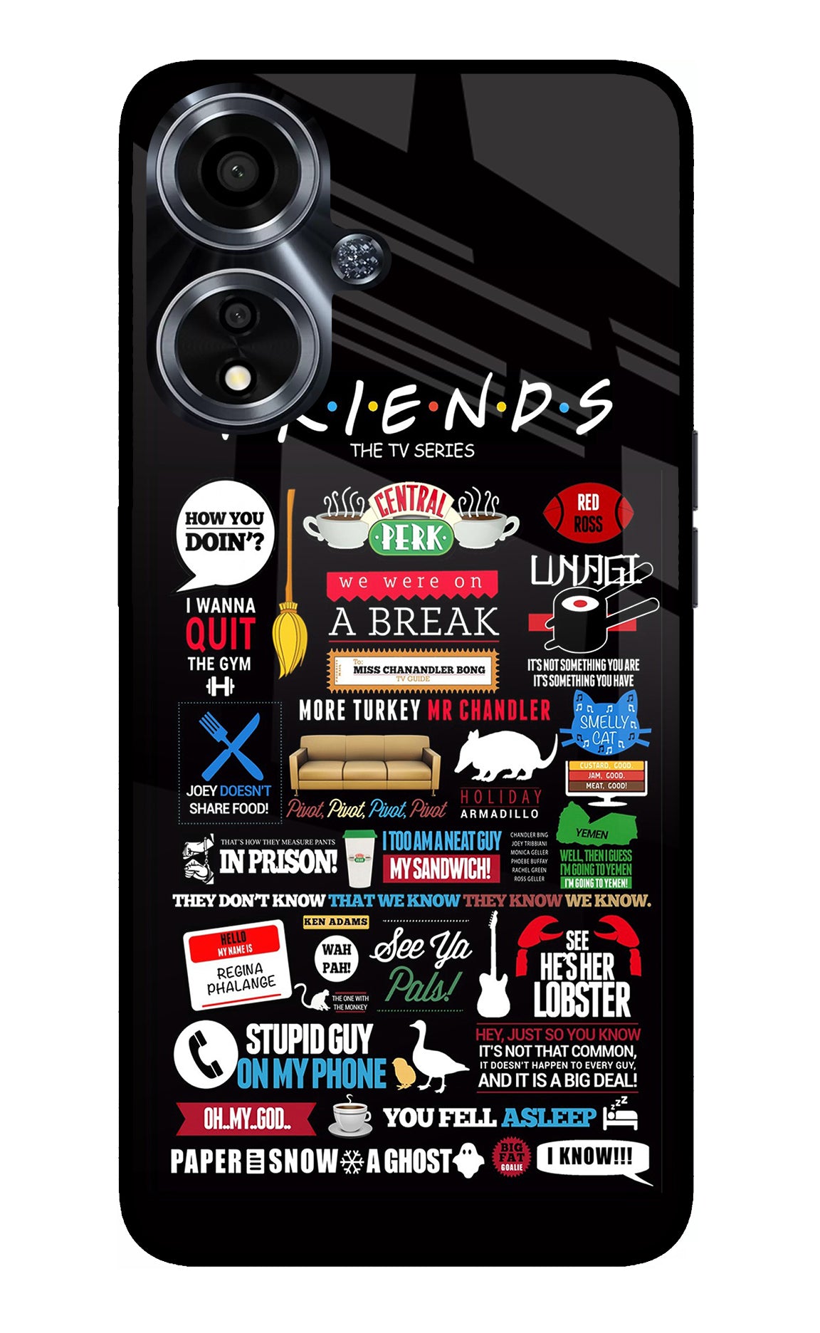 FRIENDS Case for Oppo A59 5G
