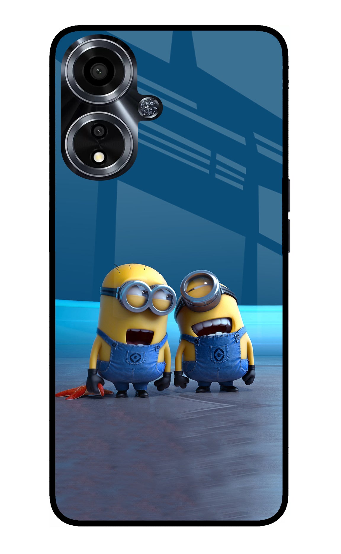 Minion Laughing Case for Oppo A59 5G
