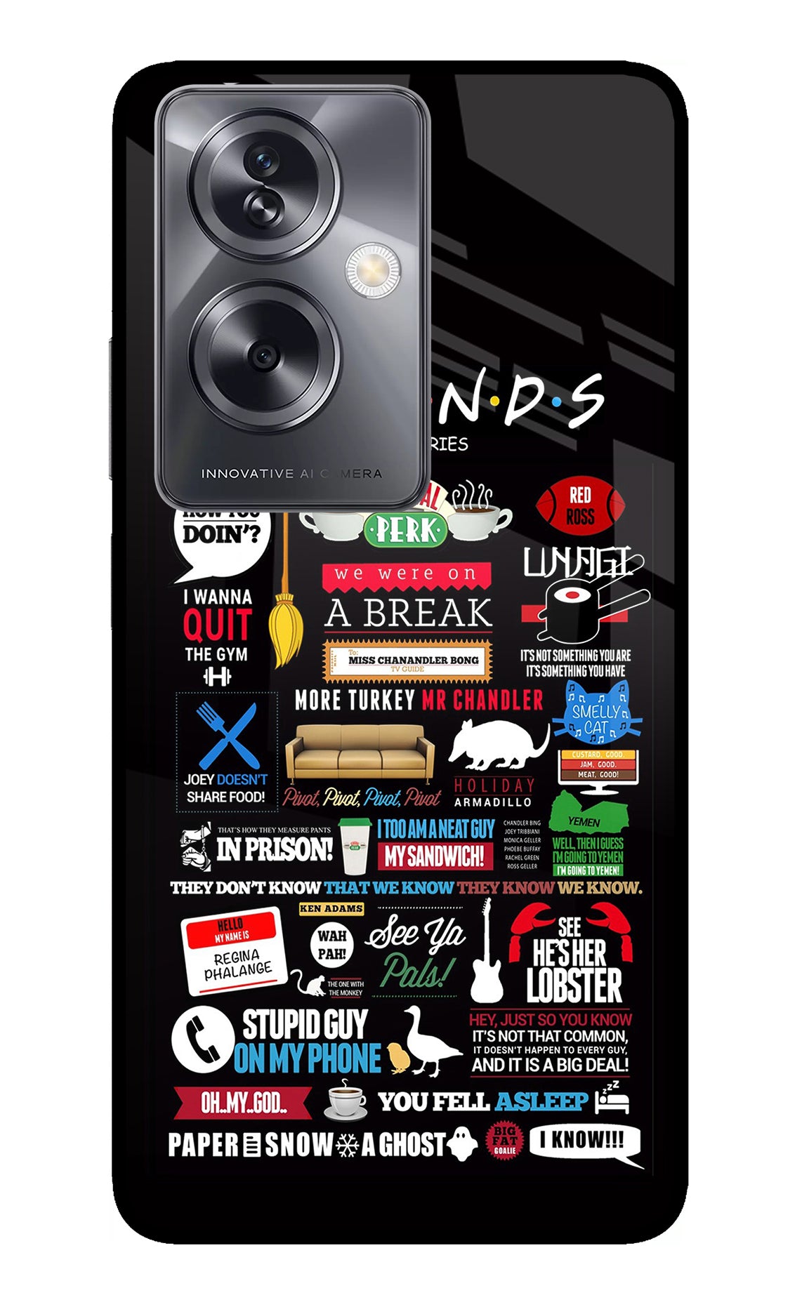 FRIENDS Case for Oppo A79 5G