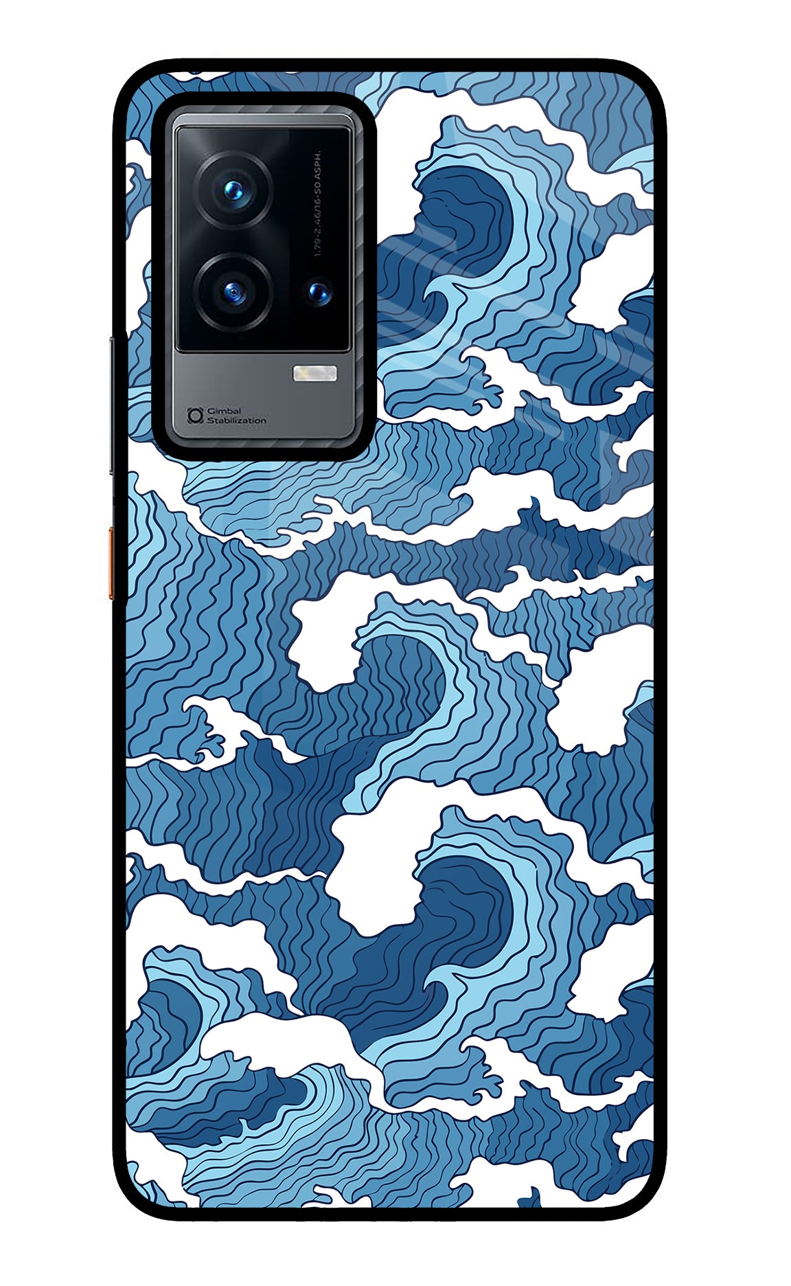 Blue Waves Case for iQOO 9 5G