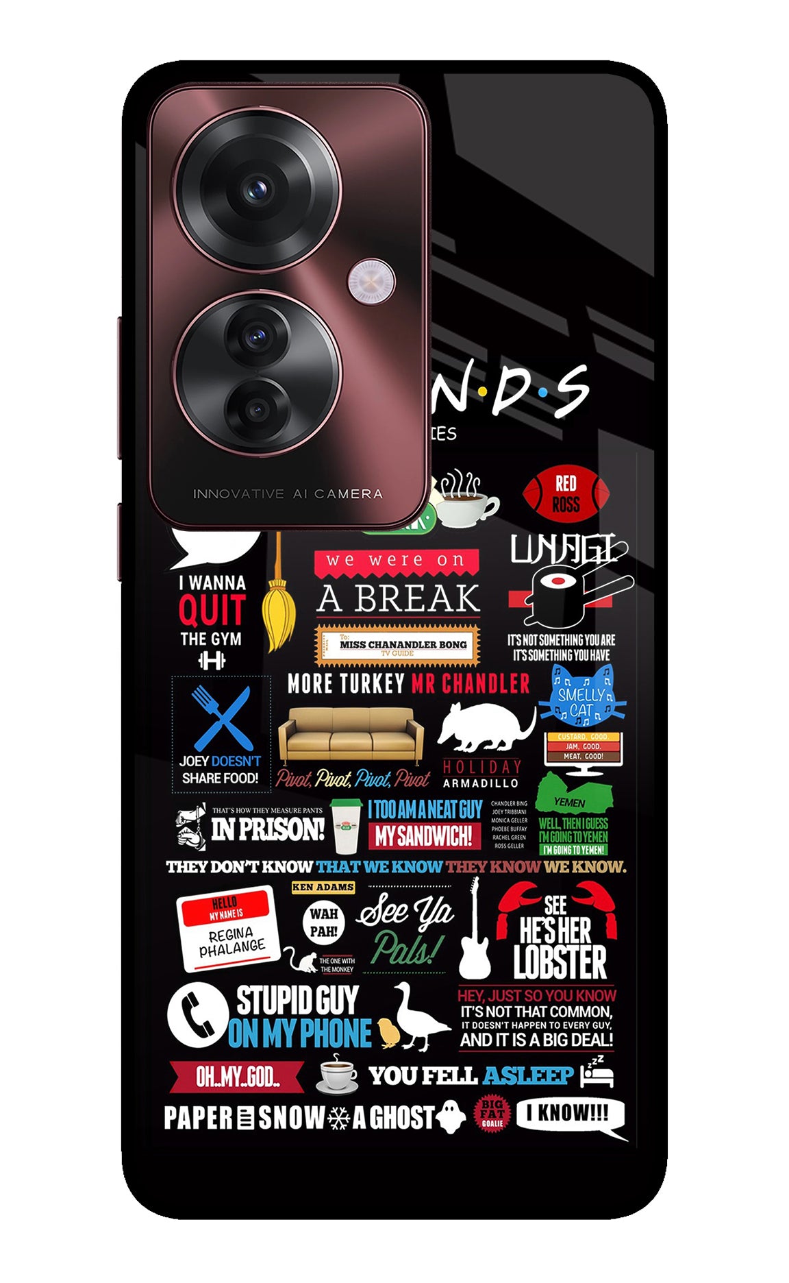 FRIENDS Case for Oppo F25 Pro 5G