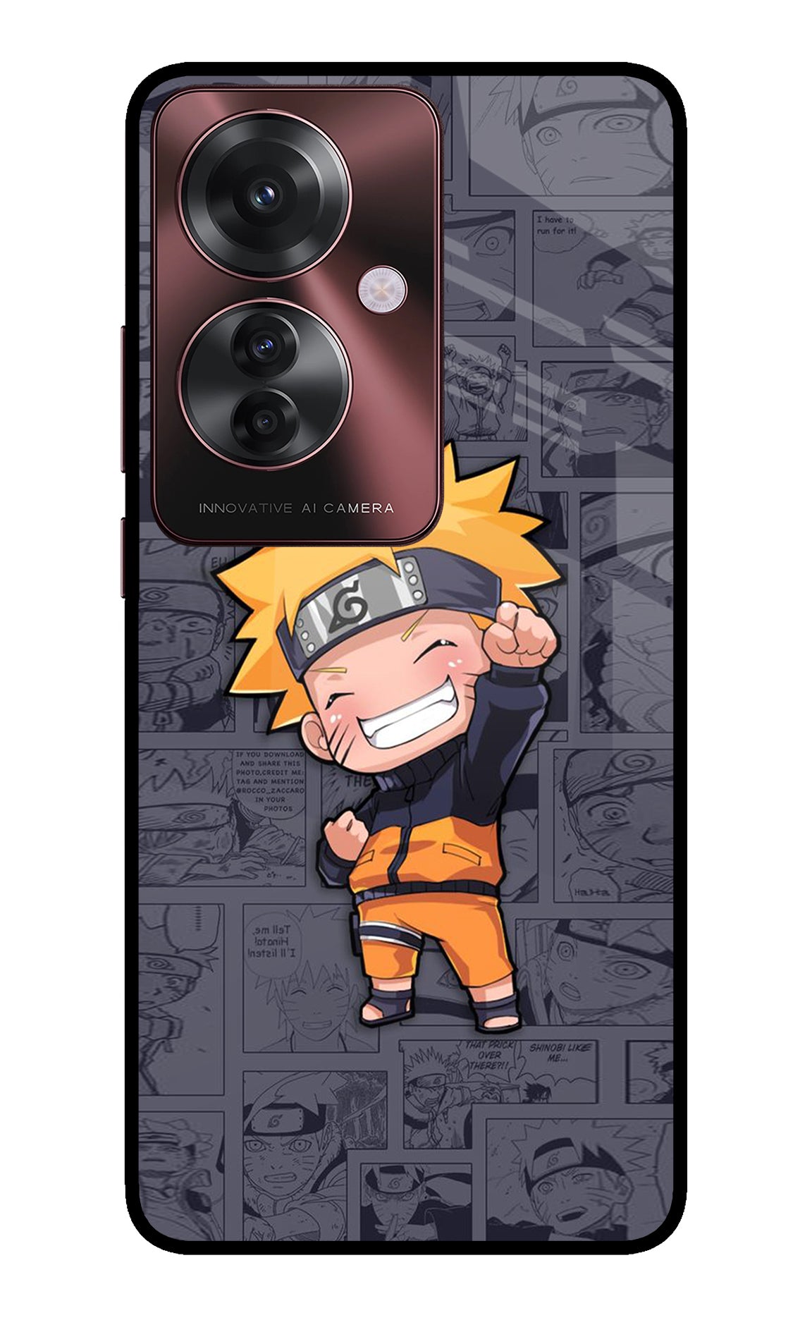 Chota Naruto Case for Oppo F25 Pro 5G