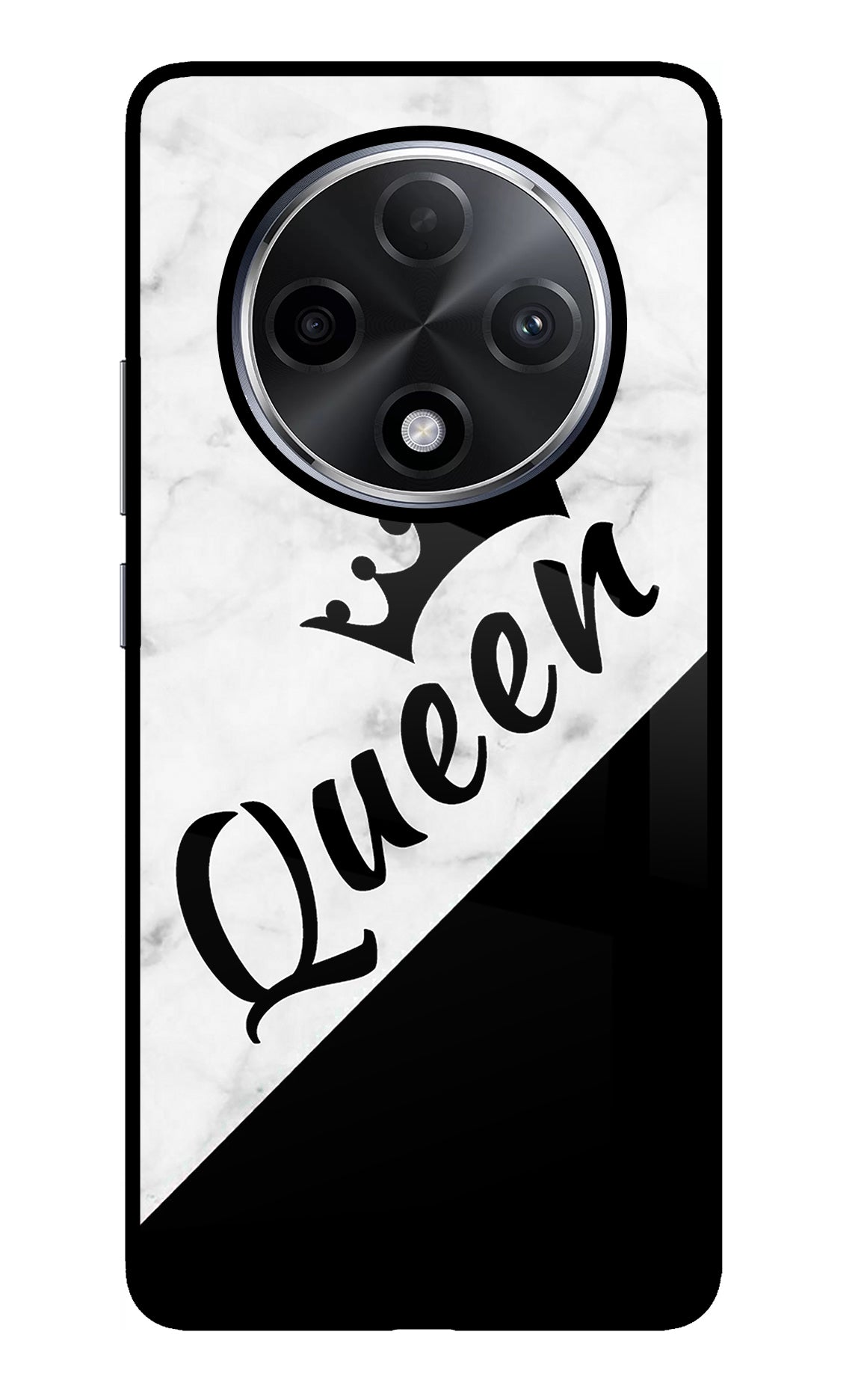 Queen Oppo F27 Pro Plus Glass Case