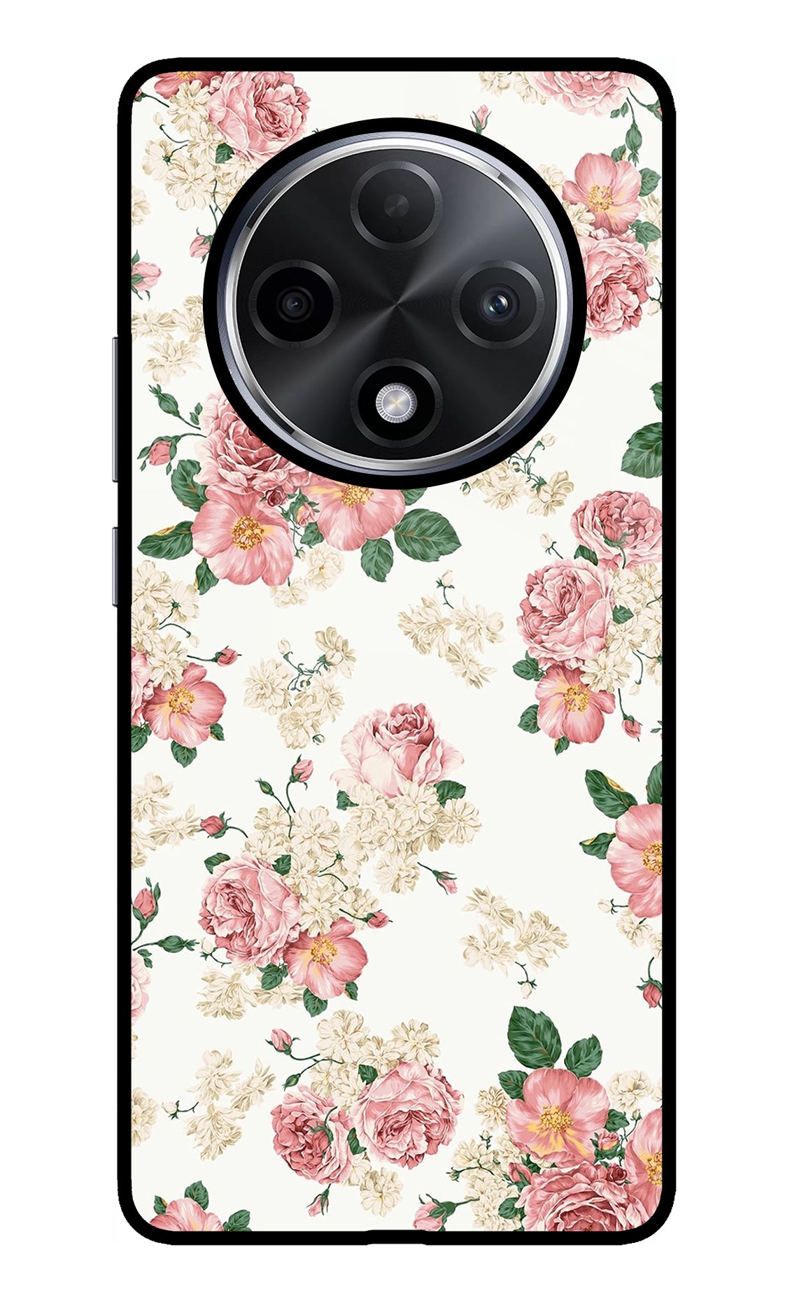 Flowers Oppo F27 Pro Plus Glass Case