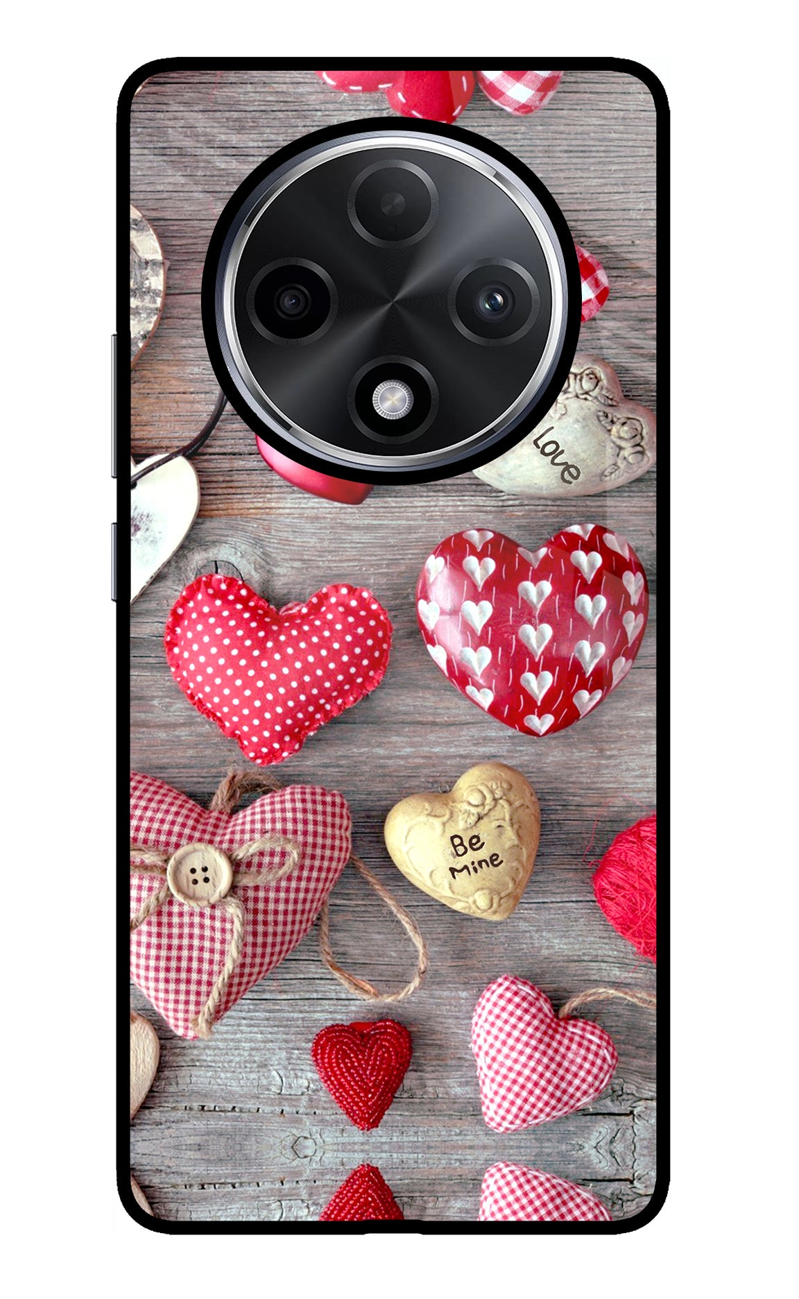 Love Wallpaper Oppo F27 Pro Plus Glass Case