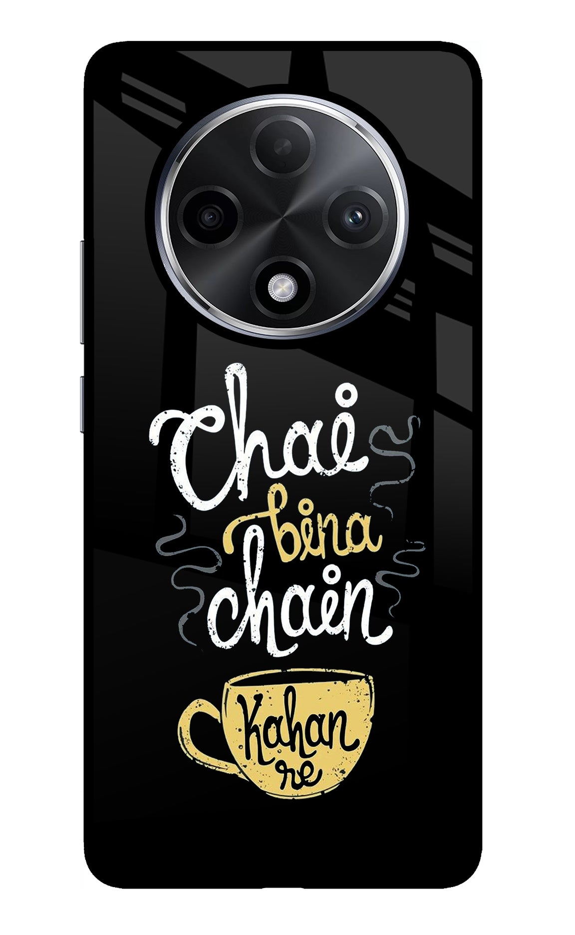 Chai Bina Chain Kaha Re Oppo F27 Pro Plus Glass Case