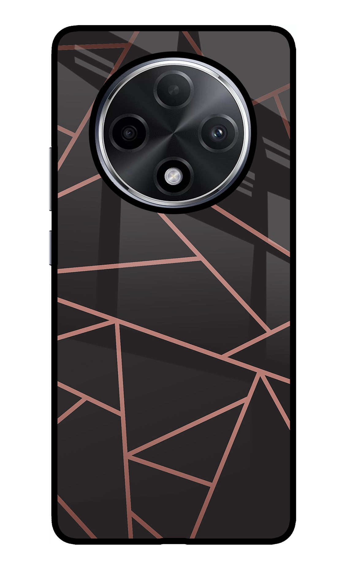 Geometric Pattern Oppo F27 Pro Plus Glass Case