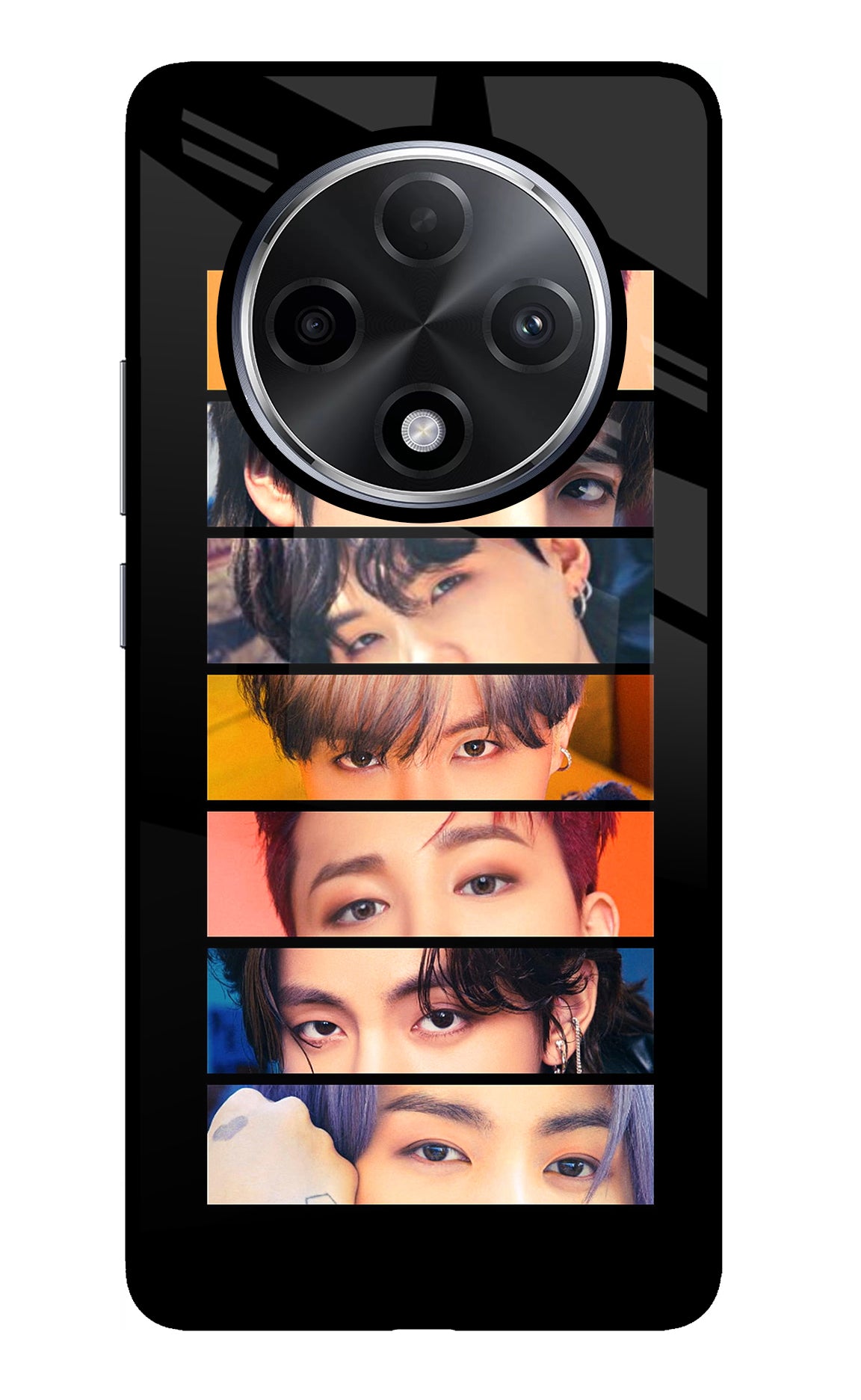 BTS Eyes Oppo F27 Pro Plus Glass Case