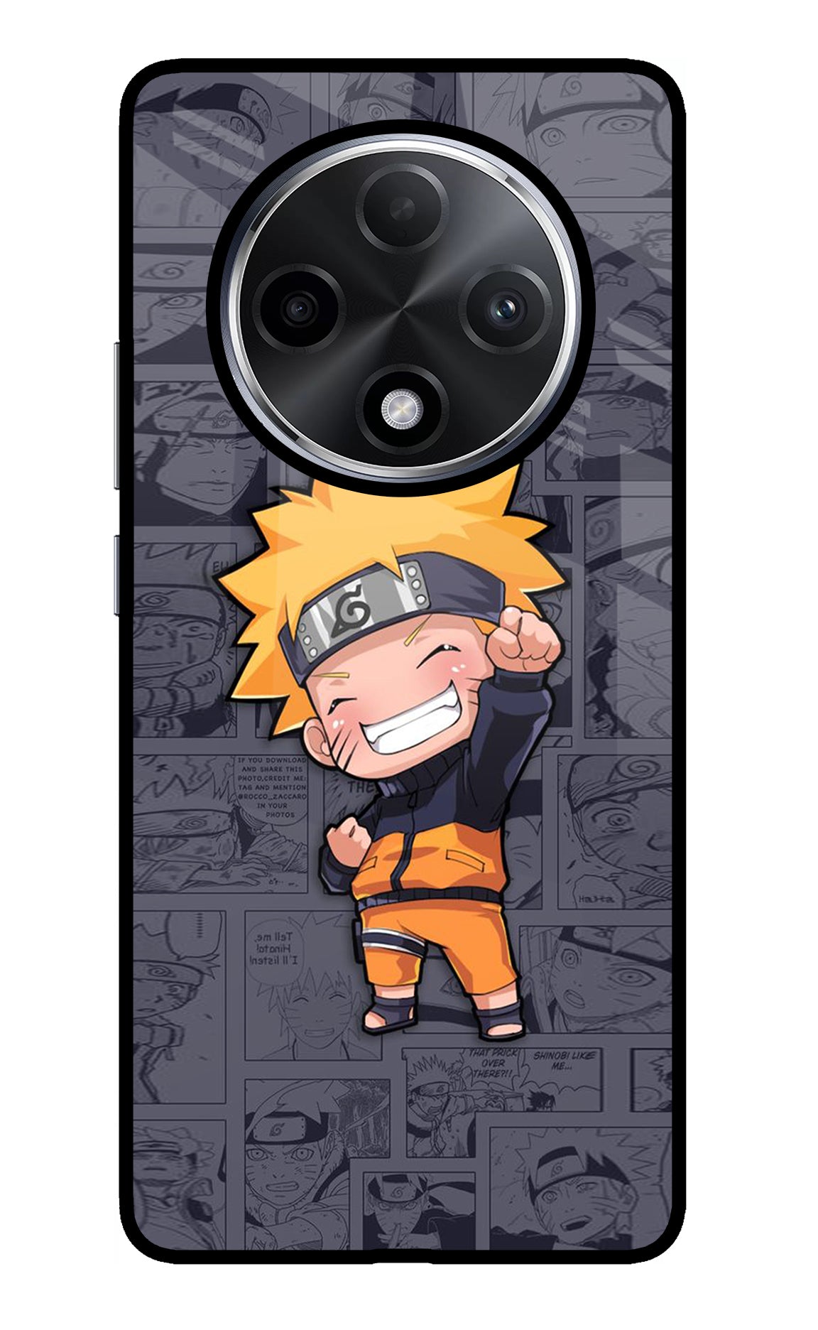 Chota Naruto Oppo F27 Pro Plus Glass Case
