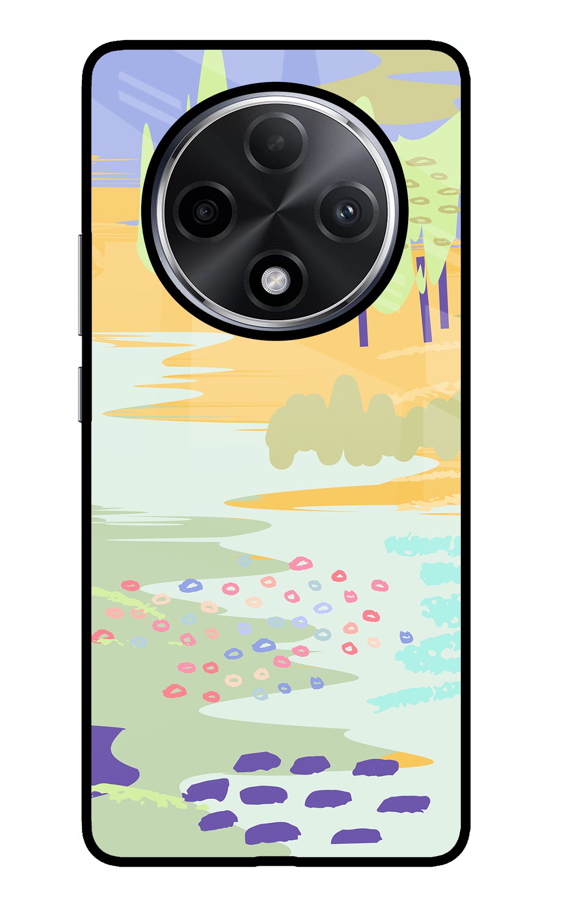 Scenery Oppo F27 Pro Plus Glass Case