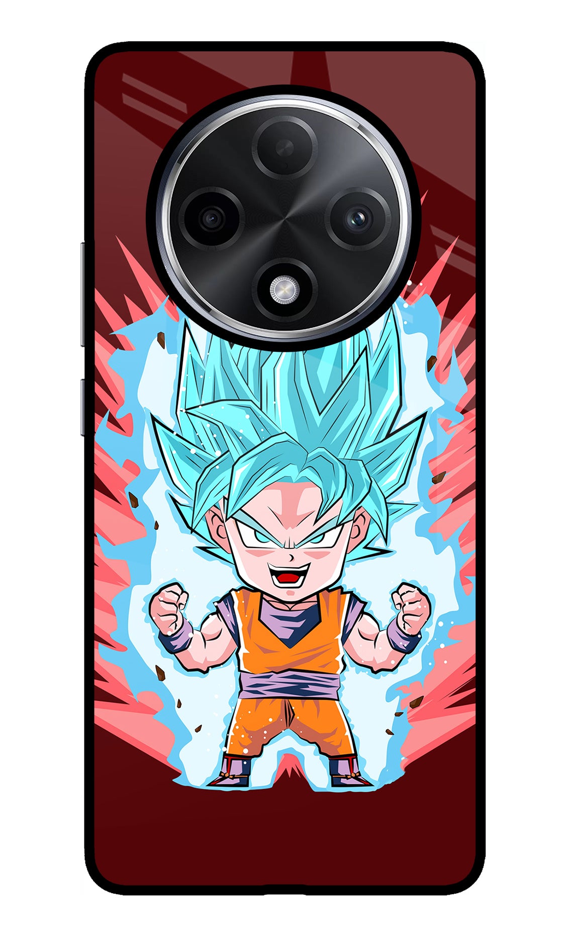 Goku Little Oppo F27 Pro Plus Glass Case