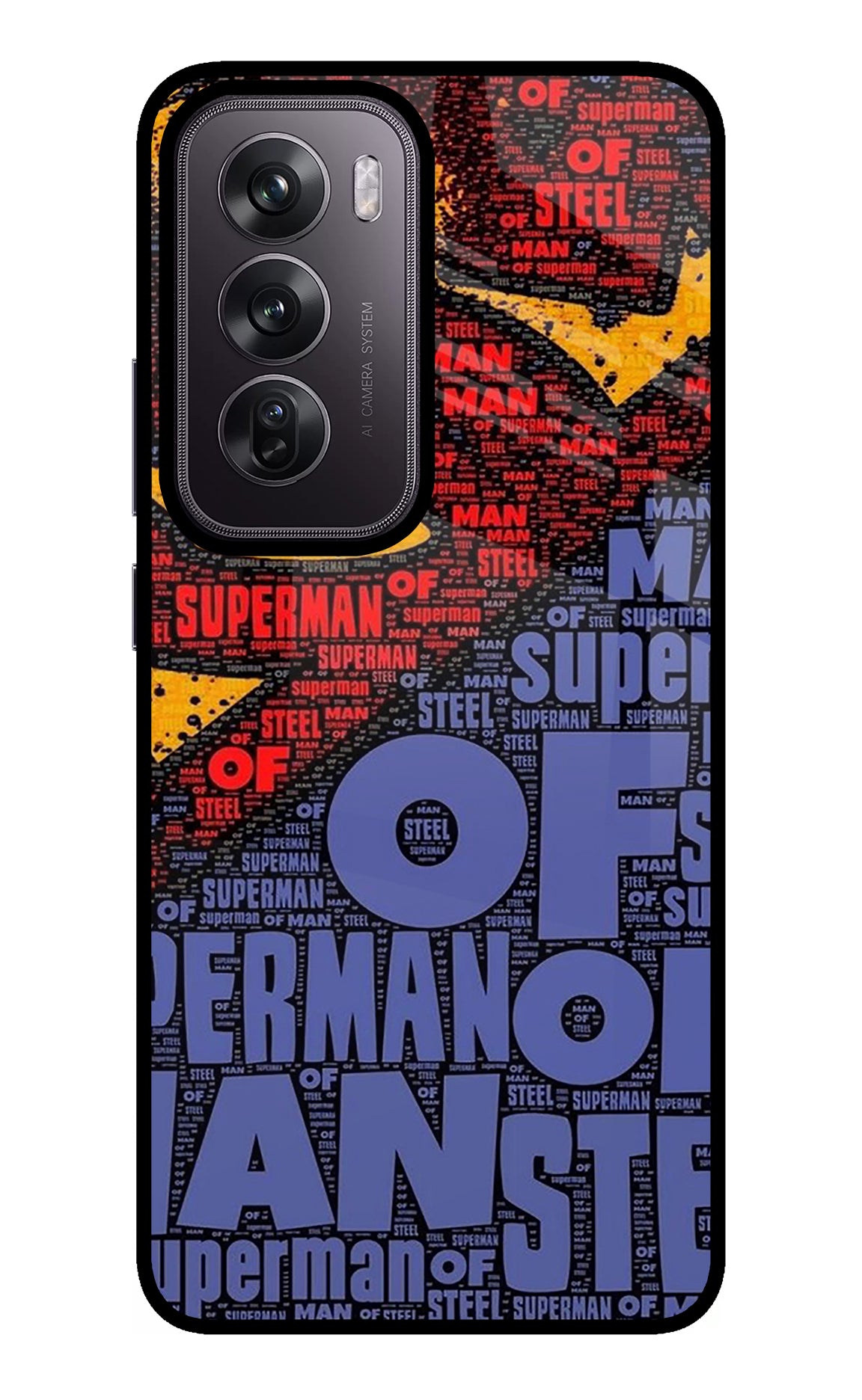 Superman Oppo Reno12 Pro 5G Glass Case