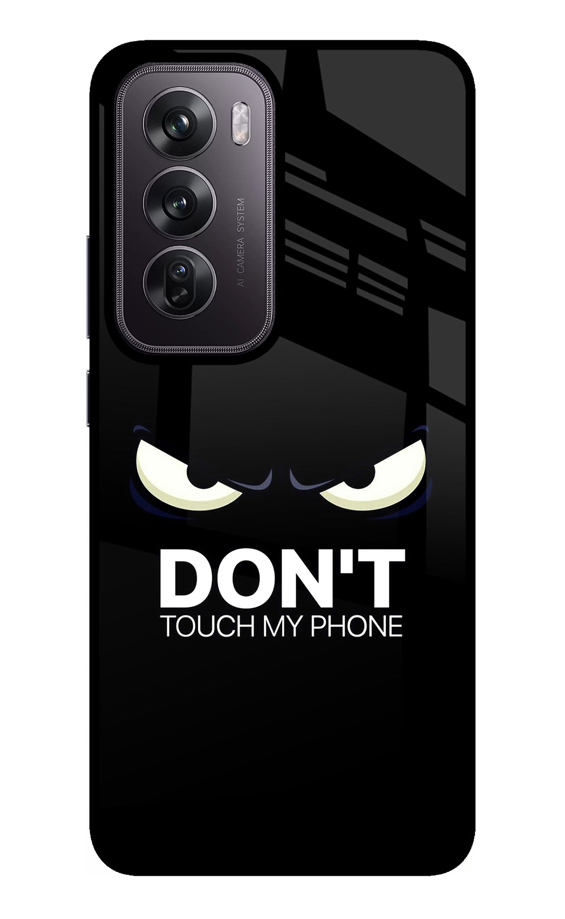 Don'T Touch My Phone Oppo Reno12 Pro 5G Glass Case