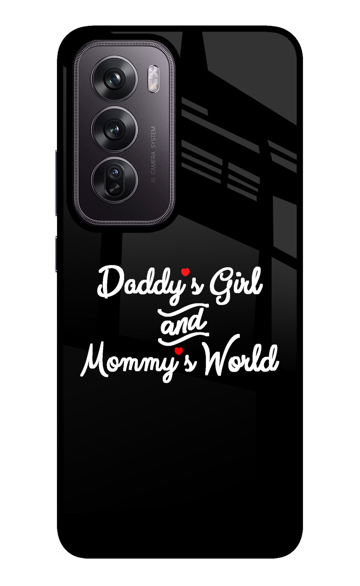 Daddy's Girl and Mommy's World Oppo Reno12 Pro 5G Glass Case