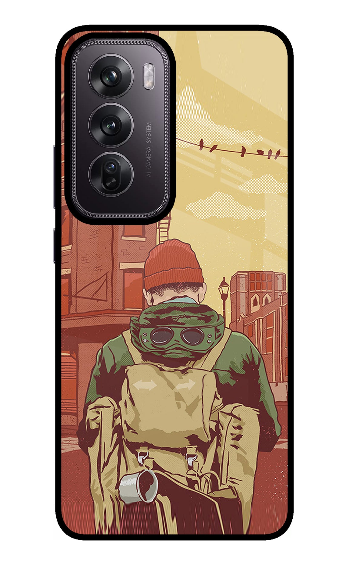 Adventurous Oppo Reno12 Pro 5G Glass Case