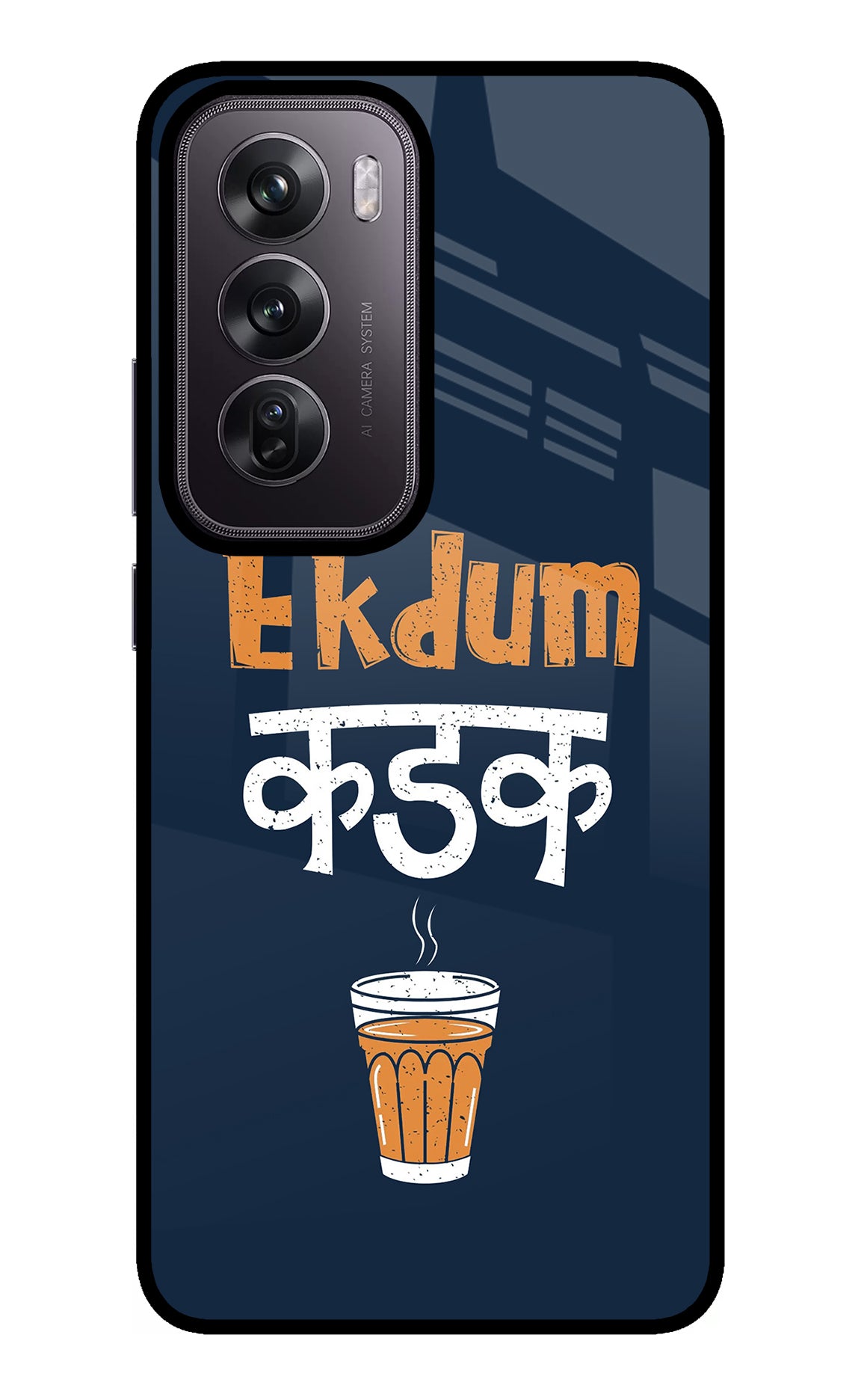 Ekdum Kadak Chai Oppo Reno12 Pro 5G Glass Case