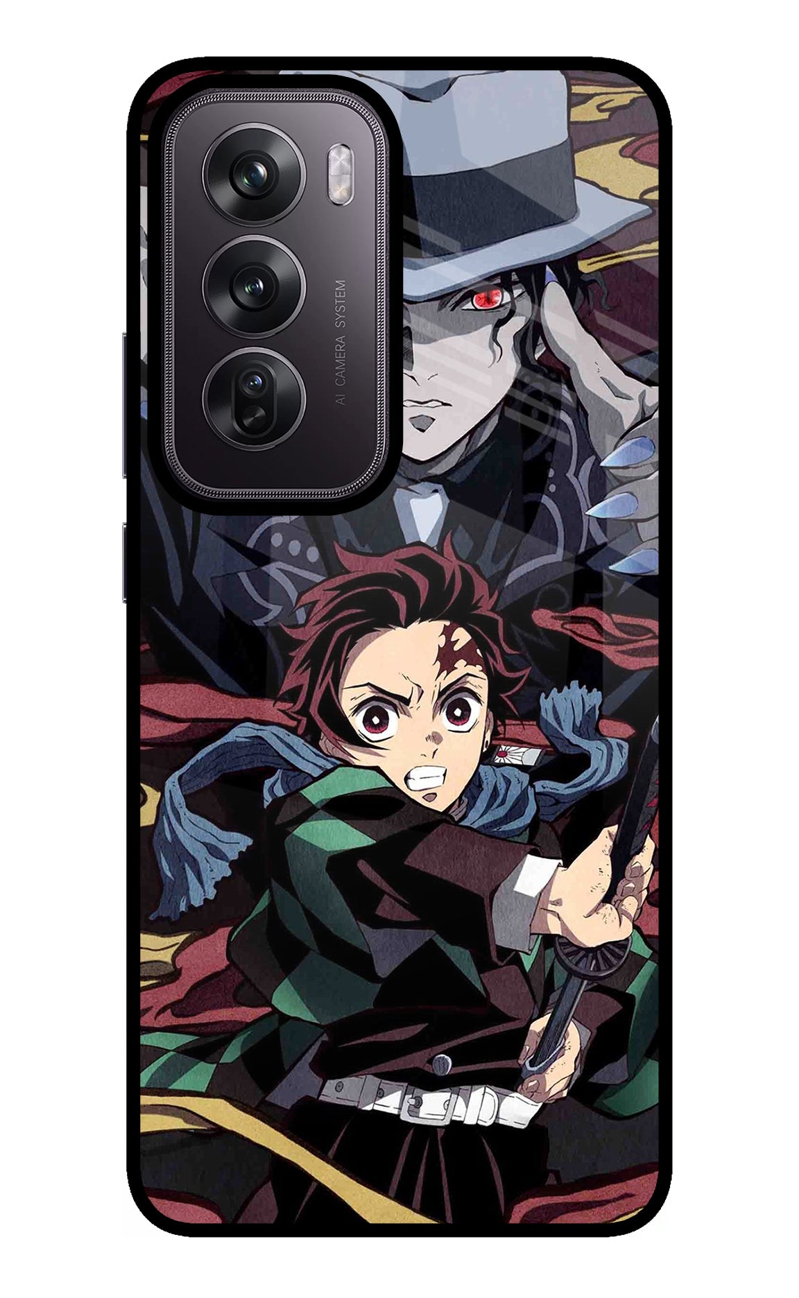 Demon Slayer Oppo Reno12 Pro 5G Glass Case