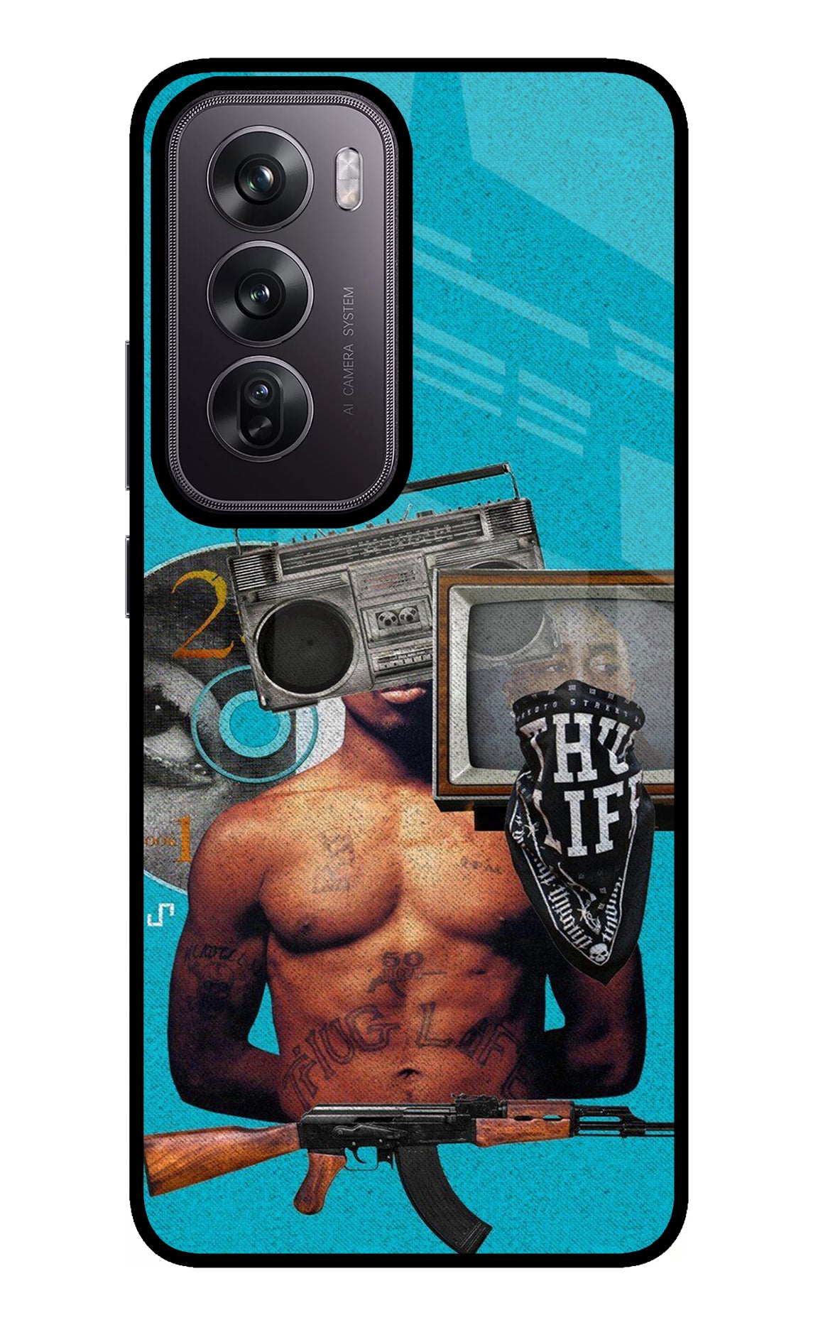 Radio Oppo Reno12 Pro 5G Glass Case