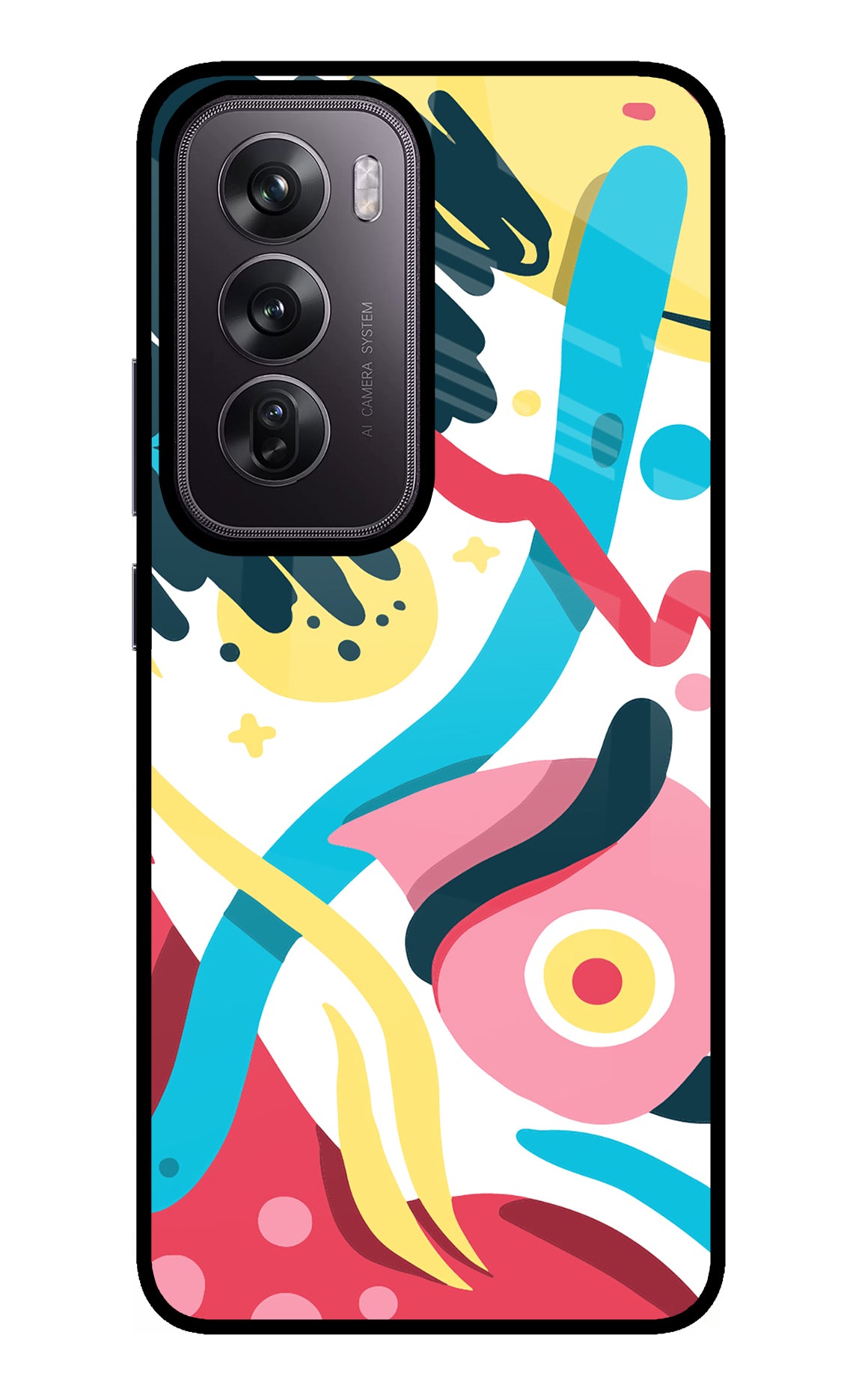 Trippy Oppo Reno12 Pro 5G Glass Case