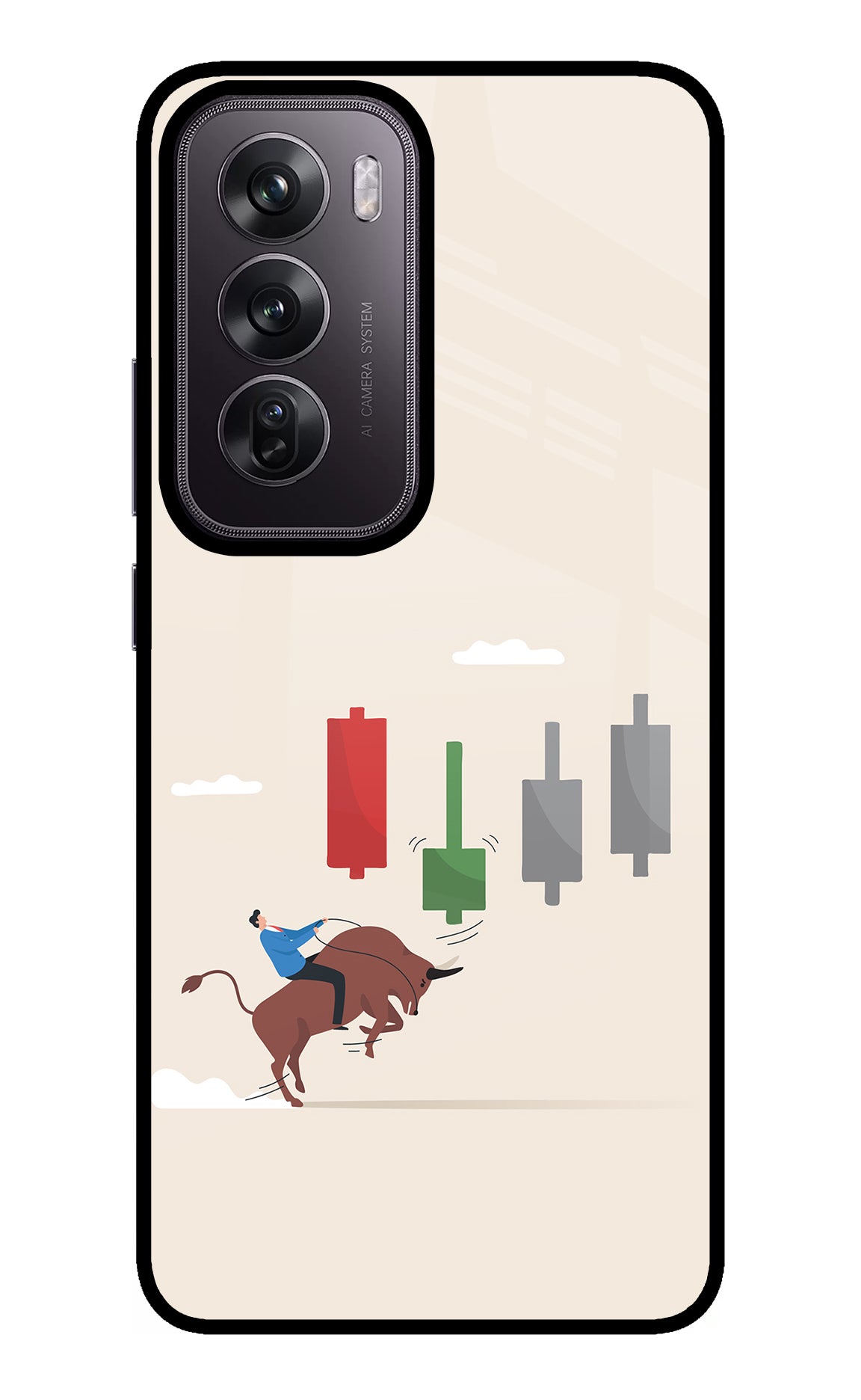 Bull Trading Momentum Oppo Reno12 Pro 5G Glass Case