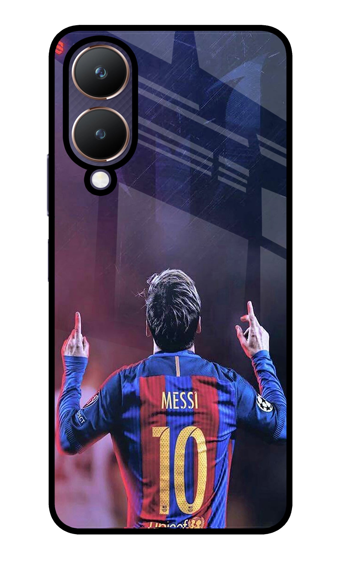 Messi Vivo Y28 5G Glass Case