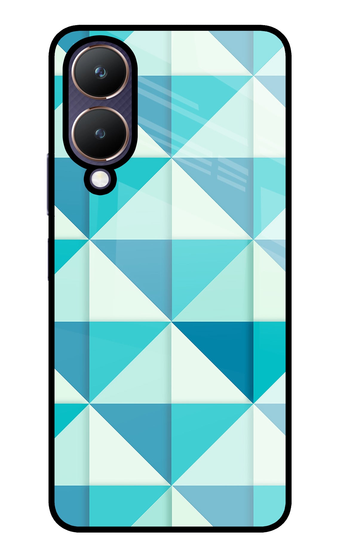 Abstract Vivo Y28 5G Glass Case