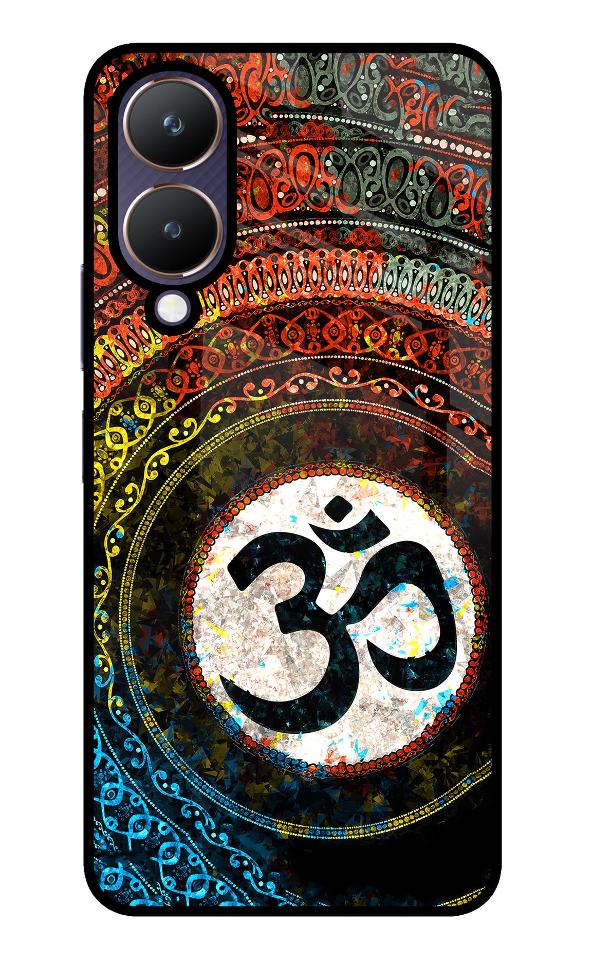 Om Cultural Vivo Y28 5G Glass Case
