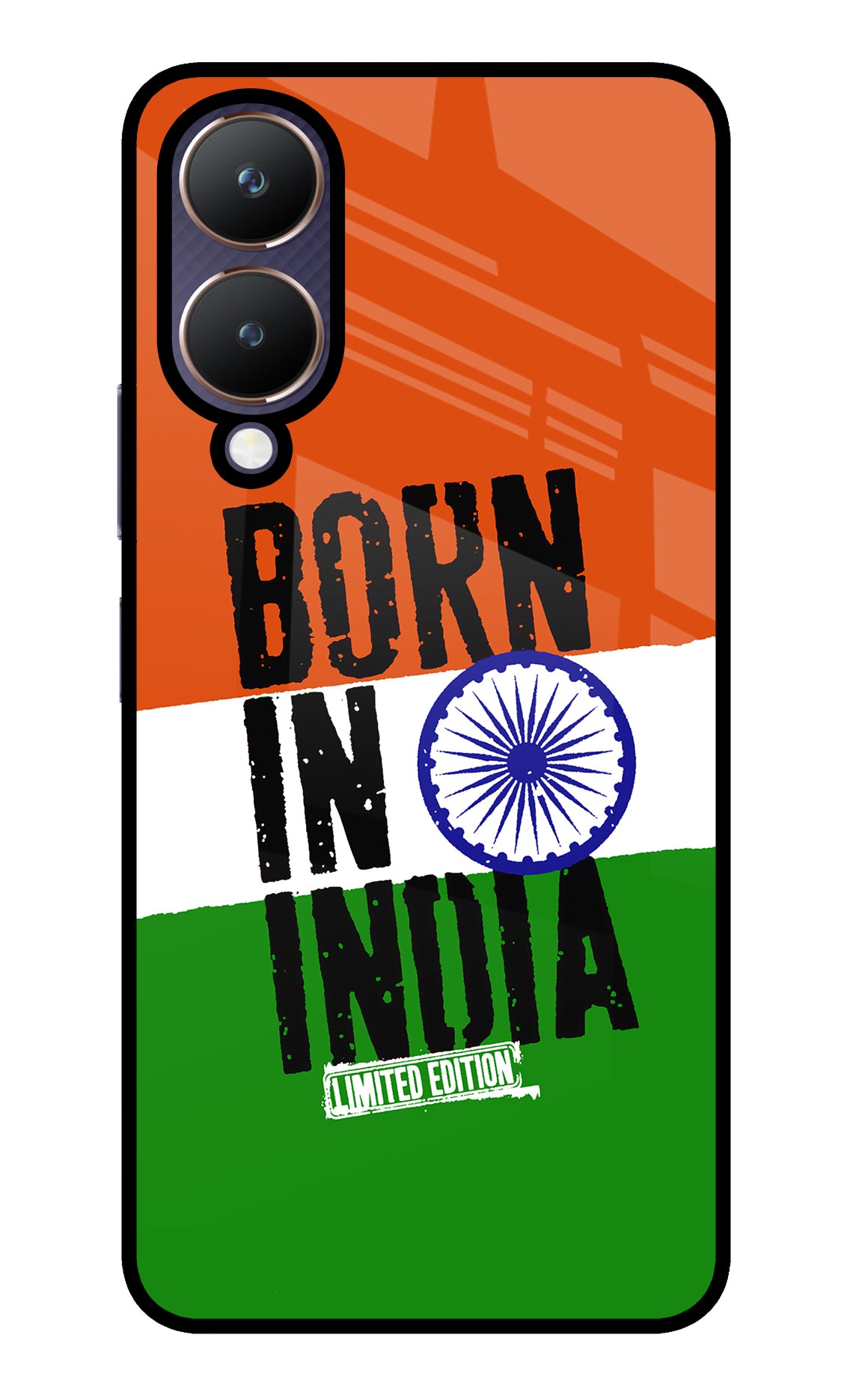 Born in India Vivo Y28 5G Glass Case