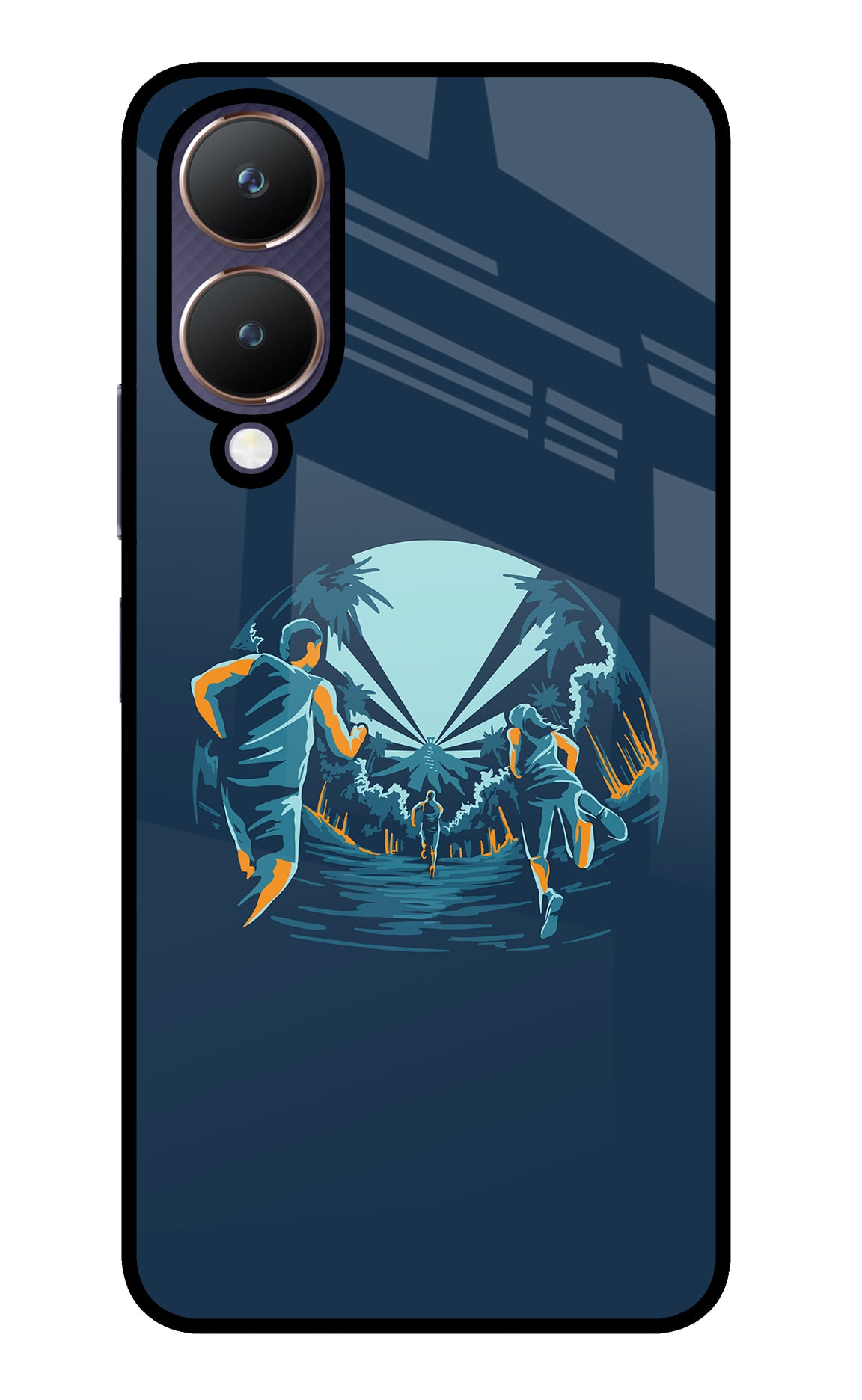 Team Run Vivo Y28 5G Glass Case