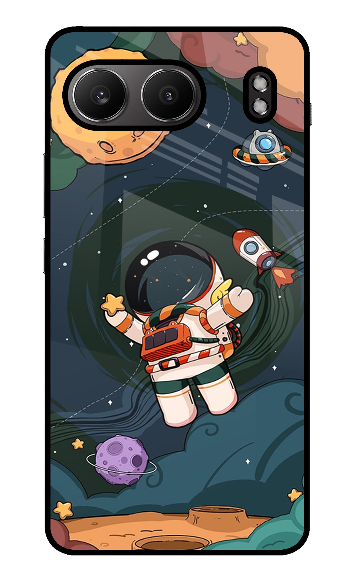 Cartoon Astronaut Case for OnePlus Nord 4