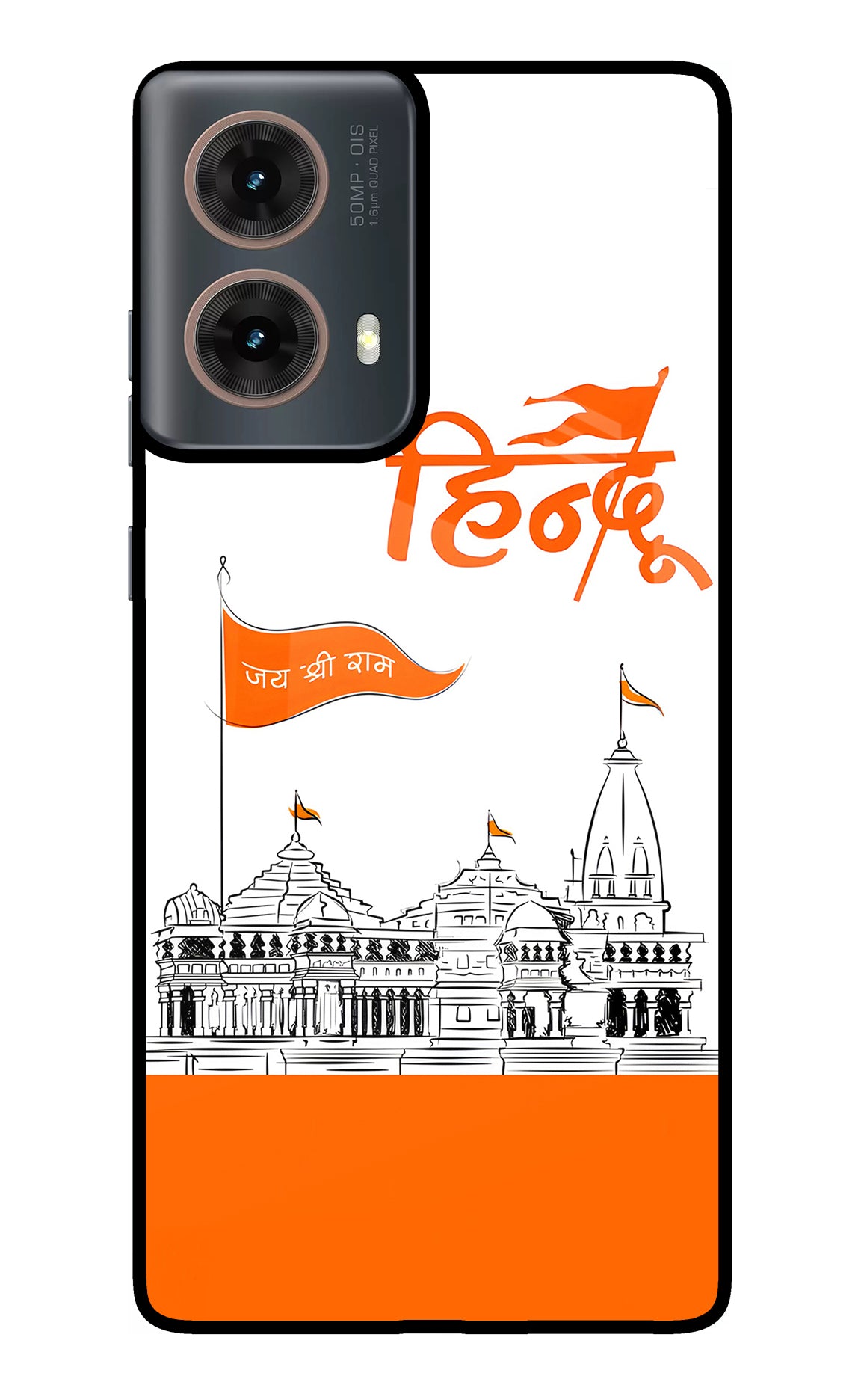 Jai Shree Ram Hindu Case for Motorola G85