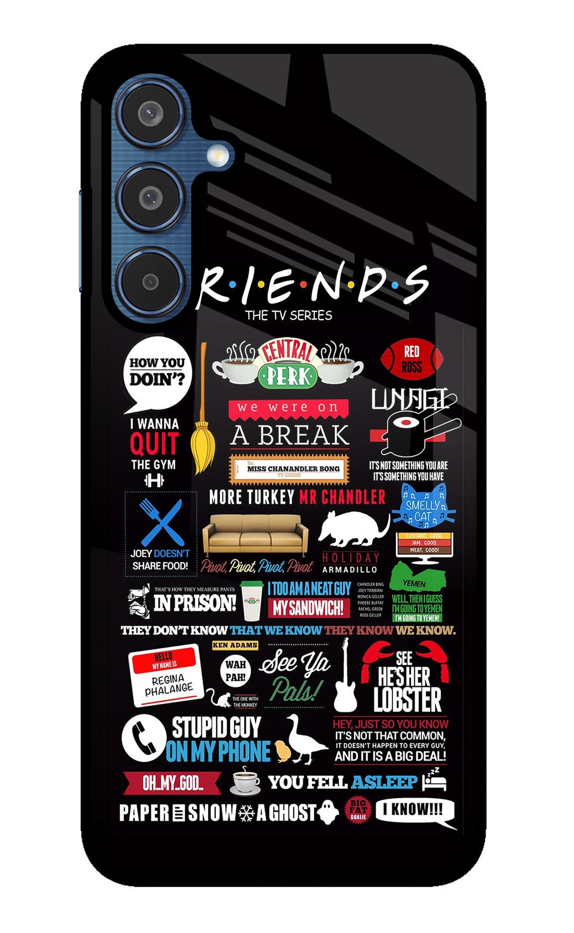FRIENDS Case for Samsung M35 5G