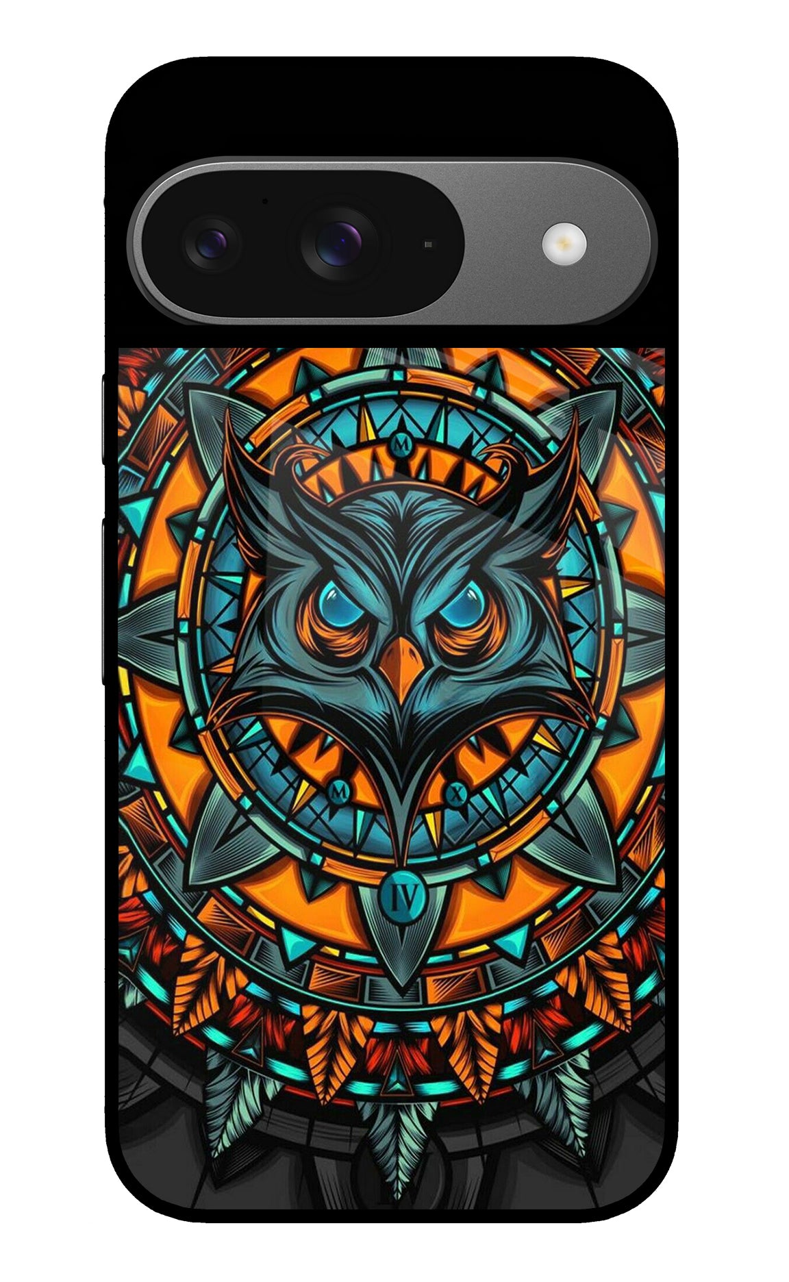 Angry Owl Art Case for Google Pixel 9
