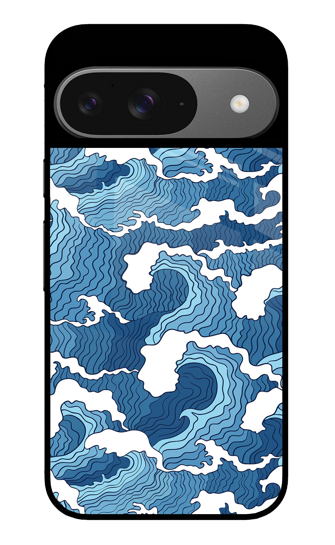 Blue Waves Case for Google Pixel 9