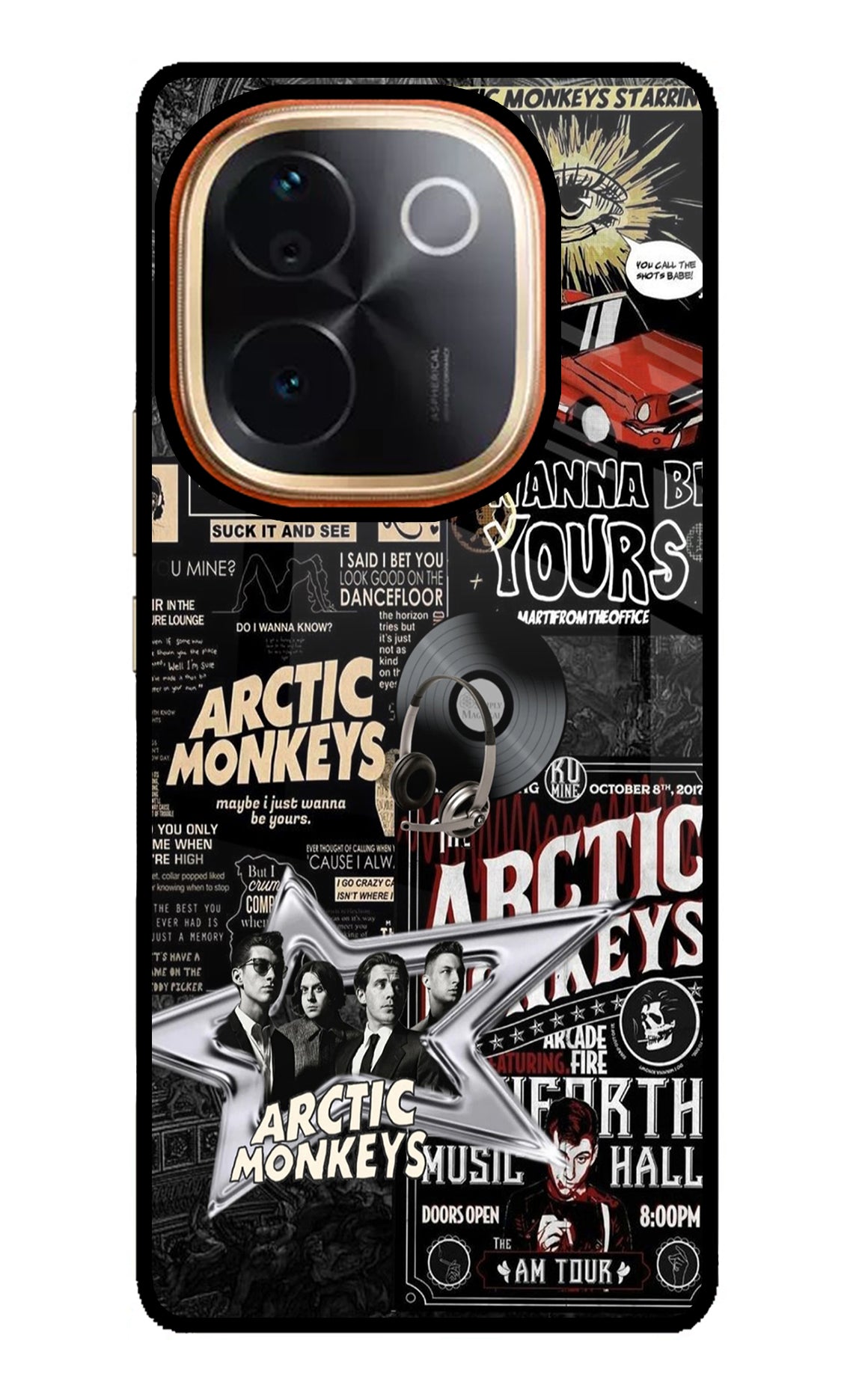 Arctic Monkeys IQOO Z9S Pro 5G Glass Case