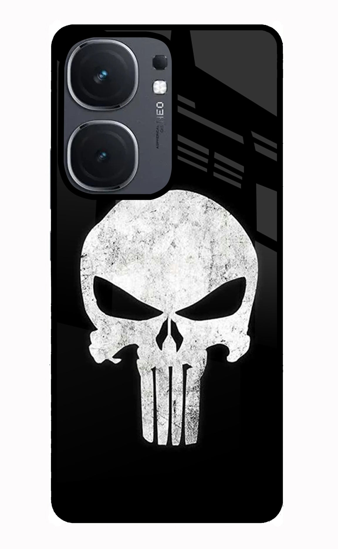 Punisher Skull IQOO Neo9 Pro Glass Case