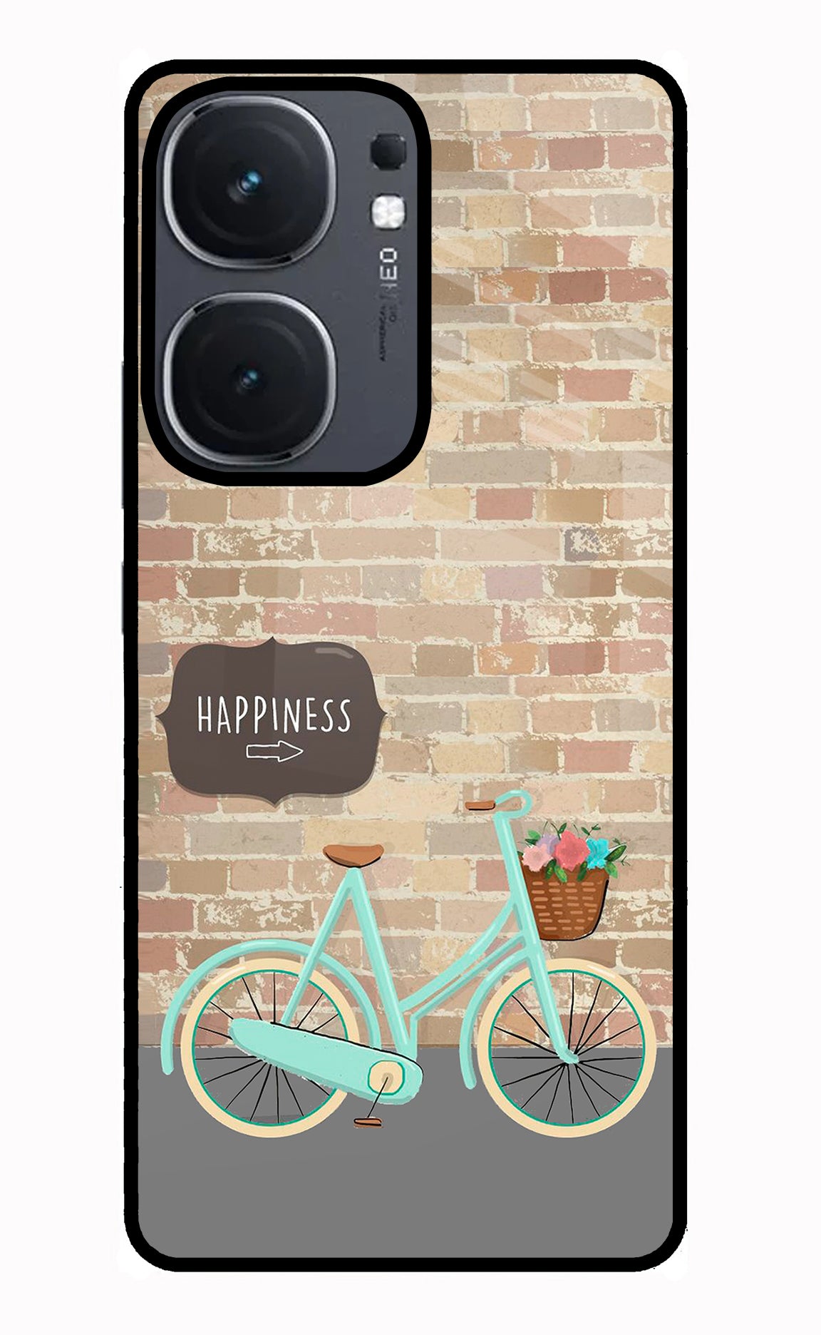 Happiness Artwork IQOO Neo9 Pro Glass Case