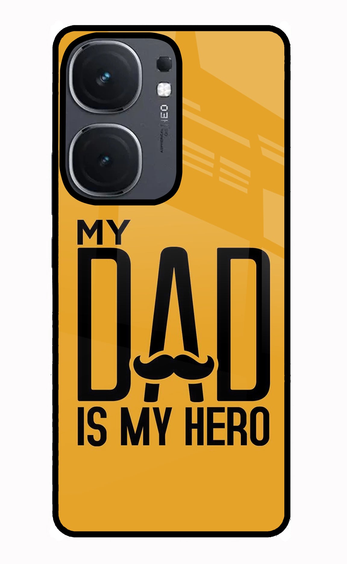 My Dad Is My Hero IQOO Neo9 Pro Glass Case
