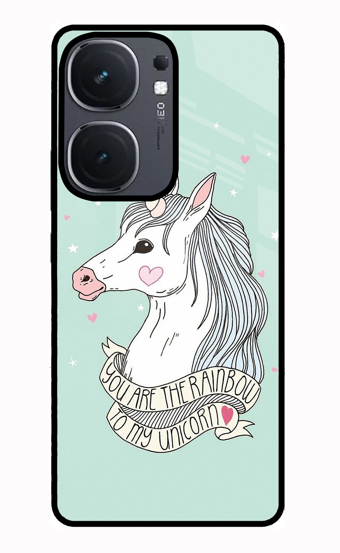 Unicorn Wallpaper IQOO Neo9 Pro Glass Case