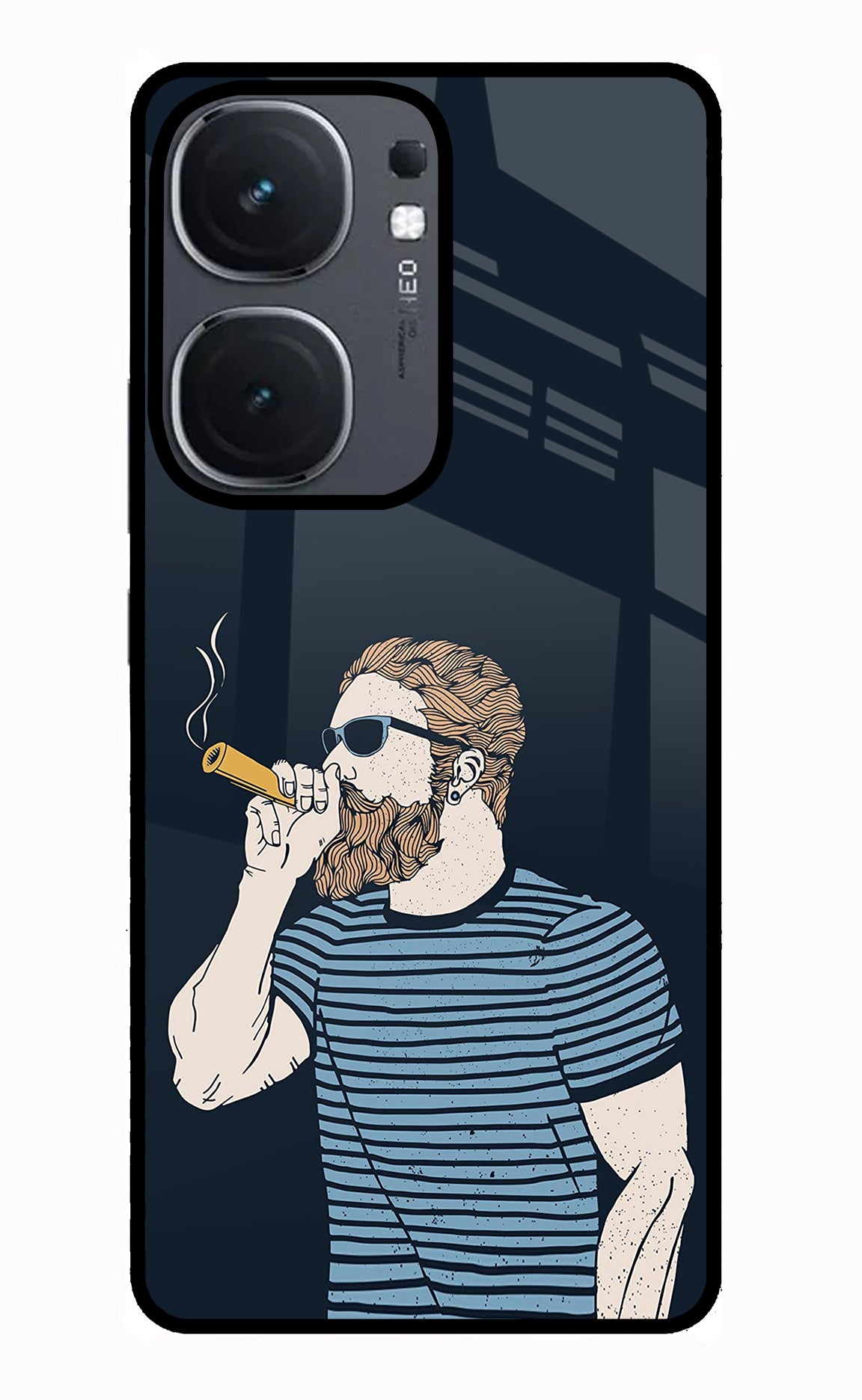 Smoking IQOO Neo9 Pro Glass Case