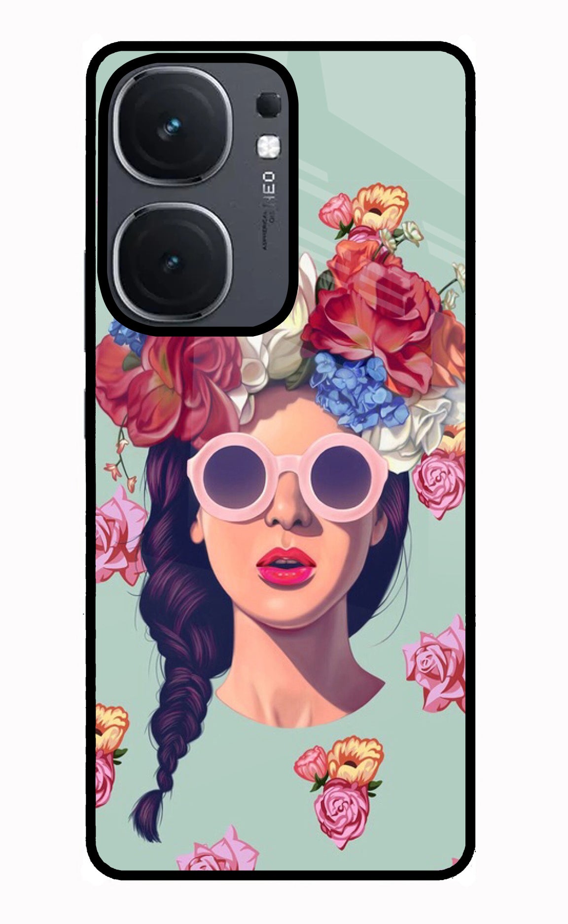 Pretty Girl IQOO Neo9 Pro Glass Case