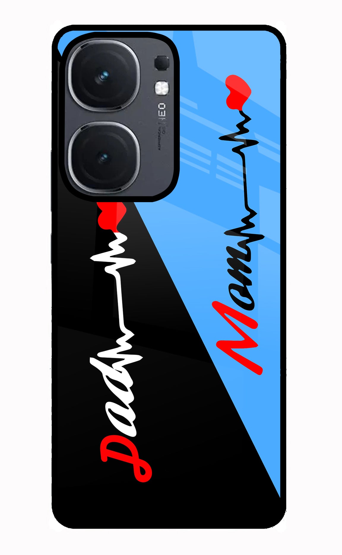 Mom Dad IQOO Neo9 Pro Glass Case